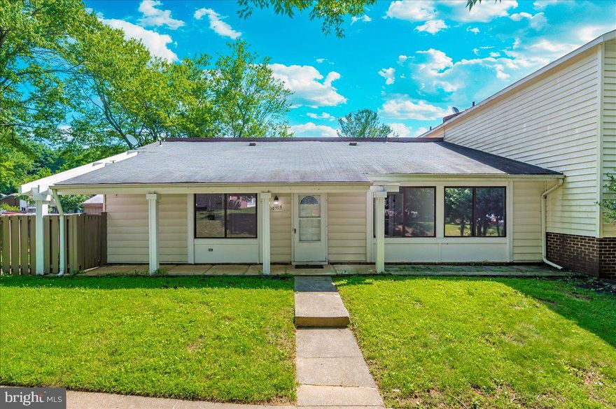 Charming 2 Bedroom, 1 Bath Home – Ideal for First-Time Buyers or Investors! Welcome to this inviting 2-bedroom, 1-bath home offering great natural light and a smart layout perfect for comfortable living. Whether you're a first-time home buyer or an investor looking for a rental opportunity, this home checks all the boxes. Enjoy outdoor living in the fenced-in patio—ideal for BBQs, relaxing, or entertaining. The community features fantastic amenities including a community pool, playground, and more. Don’t miss this chance to own a beautiful home with both value and lifestyle appeal. Conveniently located 1.5 miles away from the Germantown Marc train station and 2.9 miles away from I-270.