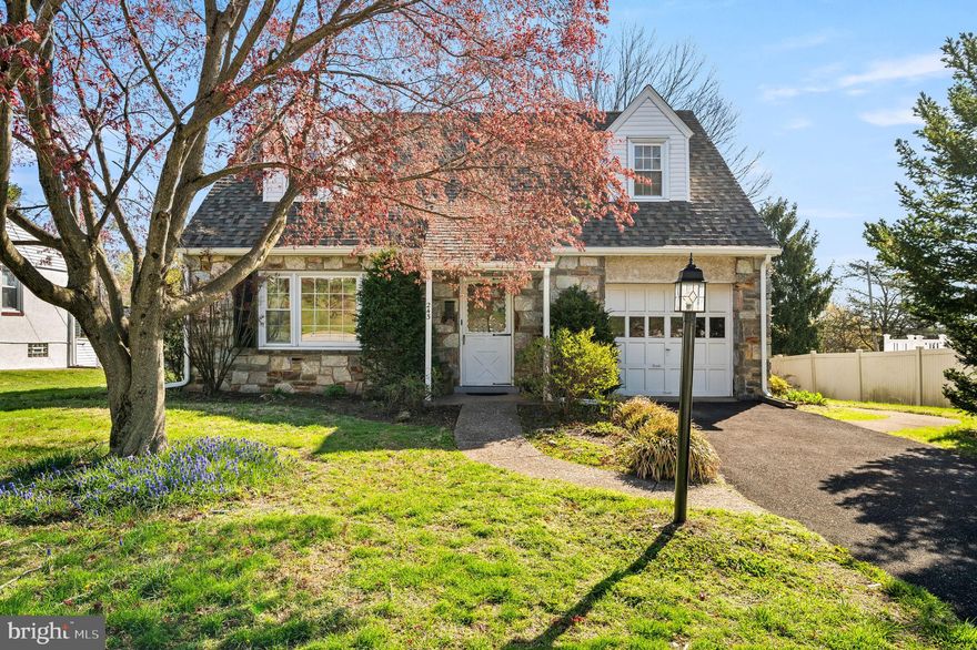 Welcome to 243 Limekiln Pike — a beautifully updated 3-bedroom, 1.5-bath Colonial in the heart of Glenside, where classic charm meets modern upgrades.

This stone-and-siding gem has just been renovated and features gorgeous hardwood floors throughout the main level. The bright and spacious living room is the perfect place to unwind, while the sunny dining room sets the stage for dinners with friends or family.

The eat-in kitchen shines with brand-new tile, granite countertops, and a deep sink—perfect for prep, cleanup, or showing off your cooking skills. A convenient powder room and a door to the large deck and spacious backyard make everyday living (and entertaining) easy.

Upstairs, you’ll find three generous bedrooms, including a primary bedroom with a walk-in closet, and a full hall bath just steps away.

Downstairs, the partially finished basement is a true bonus — whether you're dreaming of a playroom, home office, or cozy movie den, there's plenty of space to make it your own. Plus, the laundry area is right next door for convenience.

If you're looking for a move-in-ready home with space, style, and a backyard made for barbecues — this is the one. Come see what life on Limekiln has to offer! Sellers are licensed Realtors