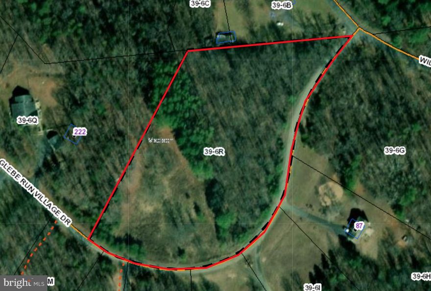 This 4.66 ac partially wooded parcel is the perfect spot to build the house of your dreams, complete with high speed internet access and an existing well with 60+ GPM yield!  Excellent home site on elevated knoll with pastoral and potential mountain views. The Glebe Run development is only 2.5 miles from the town of Madison, and is a quiet 12-lot subdivision with upscale custom homes and no HOA or set dues.  A road maintenance agreement is in place and there are some minor covenants which can be provided.  Comcast cable internet comes to the front of the property!  Newly approved for a 4-bedroom conventional septic system, and per the feasibility soil study, “enough area exists to expand the drainfield footprint to accommodate a 5-bedroom system, if desired.”  Don't miss your opportunity to own this beautiful property!