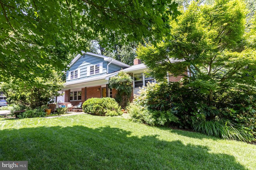 Welcome to popular, water privileged Pines on the Severn!  Nestled in a peaceful cul-de-sac at the highest point in the Pines, this home is situated on a professionally landscaped front yard with mature trees and plants native to Maryland. There is an open floor plan on the first level including a fully renovated chef's kitchen with oversized, soapstone island bar, custom cabinetry, marble countertops, stainless steel appliances and well placed lighting.  An open living/dining area surround the kitchen making the whole room a delightful entertaining space. On the main or entrance level there is a bedroom, which is currently being used as an office, along with a half bath and  a spacious family room.  The upper level has three bedrooms and two full baths, one in the primary bedroom. The cozy family room with wood burning fireplace  leads to a screened in porch and decking for relaxing in the private, fenced-in backyard.  For those fun Summer days returning from the Pines beach, there is an outdoor shower-which is always fun and exhilarating.  There is a very dry basement with windows, plenty of storage area and a door to the backyard.  Two car garage with workbench and paved driveway for extra parking.  Pines on the Severn is well known and appreciated for its' abundant amenities and community spirit including sandy beach, boat slips, piers, moorings, boat ramp, canoe/kayak storage, playground, ball fields, tennis/BB/pickleball courts, community pool (separate membership) and proximity to the B&A walking/biking trail. Close to commuter routes and minutes from downtown.  Broadneck schools.