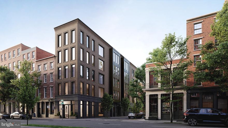 130 N 3rd Street will be a newly constructed boutique condo building tucked away in the historic section of Old City. Unit 2 is thoughtfully designed three bedroom, two and a half bathroom home featuring fantastic ceiling heights and also includes refined finishes and modern, energy-efficient construction throughout. The residence will showcase stunning Porcelanosa finishes throughout from kitchen to bathroom packages. The kitchen is also paired with a full Thermador appliance package, delivering a clean, elevated aesthetic anchored by quality craftsmanship. High-efficiency utilities and energy-conscious building practices will provide both comfort and long-term value. The large primary bedroom will include huge walk in closets and the primary bathroom will have heated floors, adding an extra layer of everyday luxury. A private balcony is an added bonus, looking out onto quiet Loxley Street. The true perk is the GARAGE parking and includes the option to upgrade to a lift system for an additional vehicle. Customization opportunities are available, allowing buyers to personalize select finishes and details prior to completion. Additional highlights include a 10-year tax abatement and builder warranty. An exceptional opportunity to secure new construction with premium finishes and parking in one of Philadelphia’s most desirable and established neighborhoods.