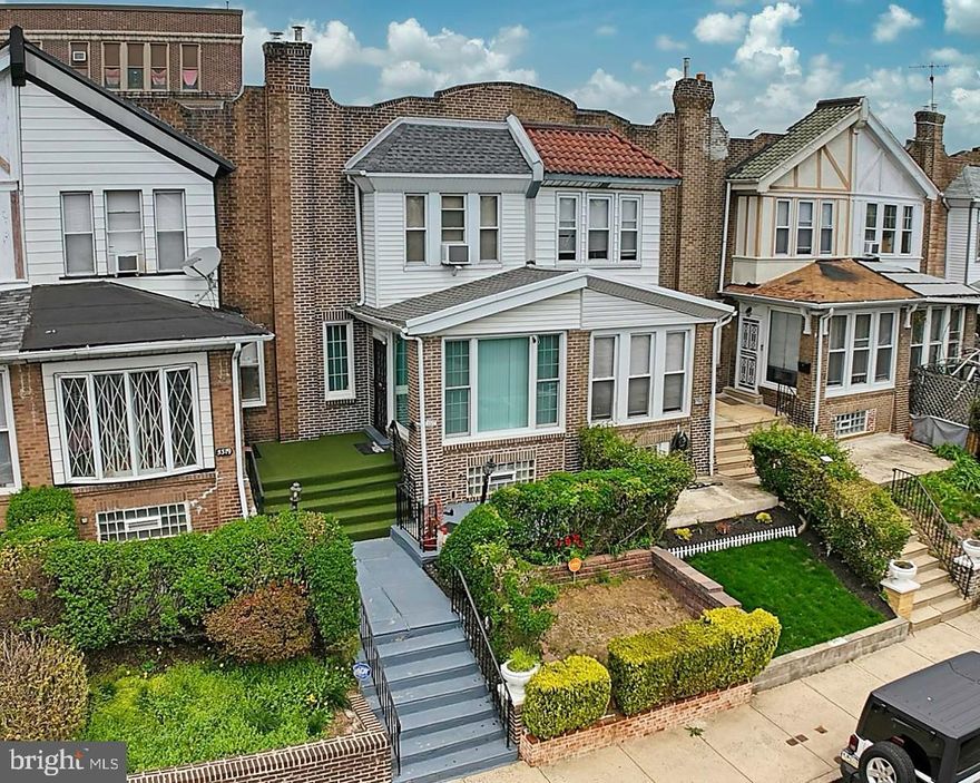 Step into this cozy, beautifully maintained, traditional style rowhome in the heart of Wynnefield! Nestled on a quiet, well-kept residential street, this home features high ceilings,  original hardwood flooring & newly installed windows throughout.  You enter into  a spacious sun room with plenty of natural lighting, followed by a large living room area great for entertainment. The boasting dining area is inviting of endless family dinners. 

Upstairs, the well-appointed bedrooms provide plenty of space and comfort, with ceiling fans and hardwood flooring throughout. On the lower level, the fully finished basement offers additional space for an office, gym or even another bedroom. There also lies a full bathroom with stand-in shower for added touch. 

The front of the home features a quaint front patio and garden - perfect for morning coffee or a relaxing afternoon. Enjoy your morning coffee front patio areas, perfect for the spring and summer months. Find additional comfortable and entertainment on your cemented deck, perfect for a summer barbecue. 

This home is being sold in as-is condition and is waiting for you to come add your own personal touches. The refrigerator, washer & dryer and window A/C units are also included in as-is condition. This home is ready for you to call it your own. SCHEDULE YOUR SHOWING WITH YOUR AGENT TODAY!!