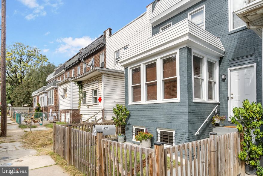 PRICE REDUCTION!!! 
Welcome to this beautifully updated 3-bedroom, 2-bathroom townhome located in a quiet and friendly neighborhood, perfect for first-time homebuyers or those looking to settle into a vibrant community. Step inside to a large, open living room that’s ideal for relaxing or entertaining guests. The modern kitchen features updated appliances, plenty of cabinet space, and a cozy dining area for family meals. Each of the three bedrooms is filled with natural light, offering ample space and closet storage. Outside, the fenced-in yard is great for gardening, relaxing, or a pet-friendly environment, and you’ll enjoy the convenience of off-street parking right behind your home.

Recent updates include new flooring, fresh paint throughout, and updated bathrooms, giving the home a fresh, modern feel. Conveniently located near major highways, schools, shops, and parks, 1324 Cambria Street offers easy access to all that Baltimore has to offer. Don’t miss your chance to own in this up-and-coming neighborhood! This home won't last long!