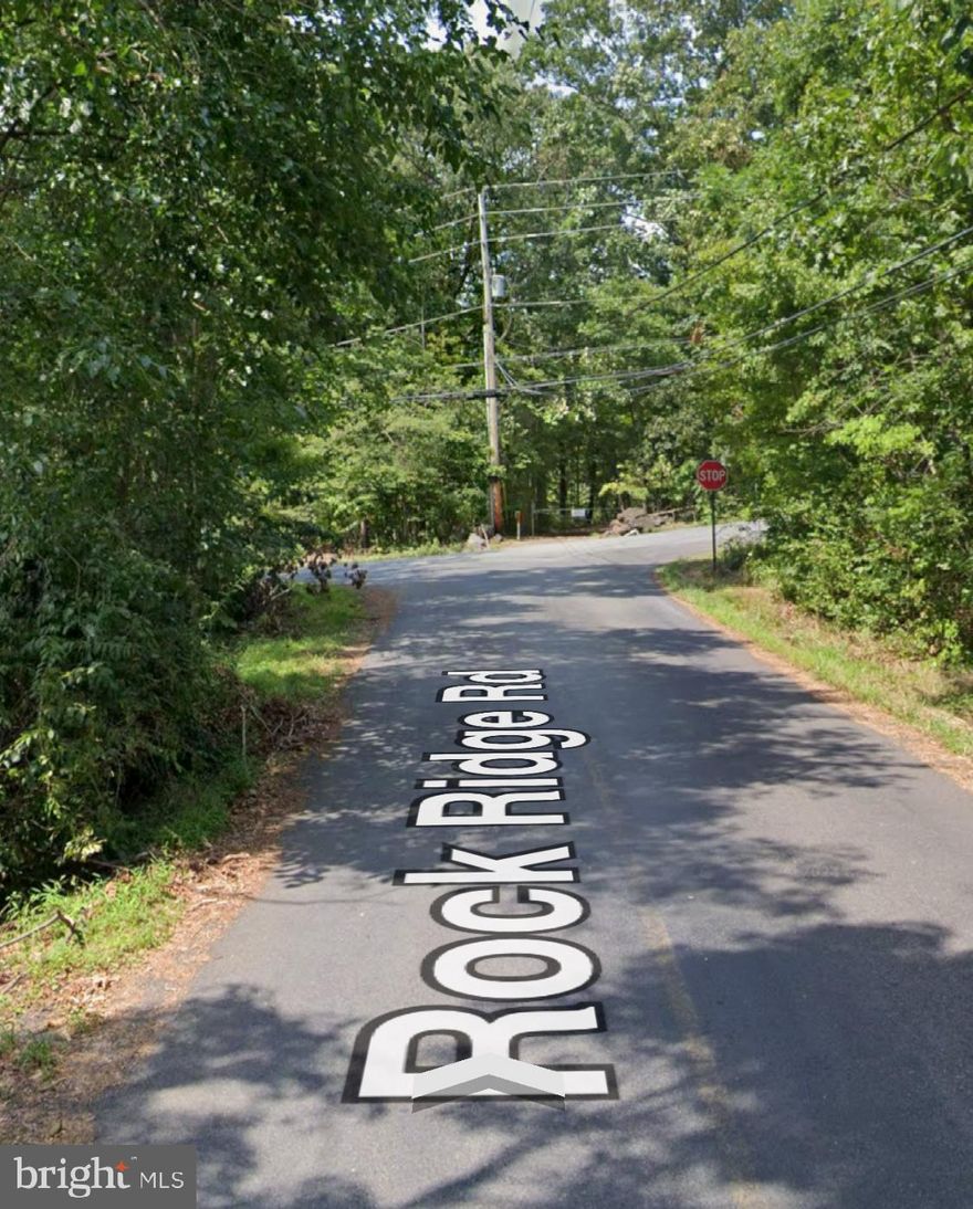 Bucks County Building Lot. 2.2 acres. Corner of Marienstein Road and Rock Ridge Rd . Is being rented monthly for mobile home/has water and septic for mobile home. Tenant has been given notice. Mobile home not  included .Beautiful location for new construction single family home. Well and septic for mobile home on property .Wooded lot with partial opening.. across from  6,45 acre lot sold separate for $299,900.