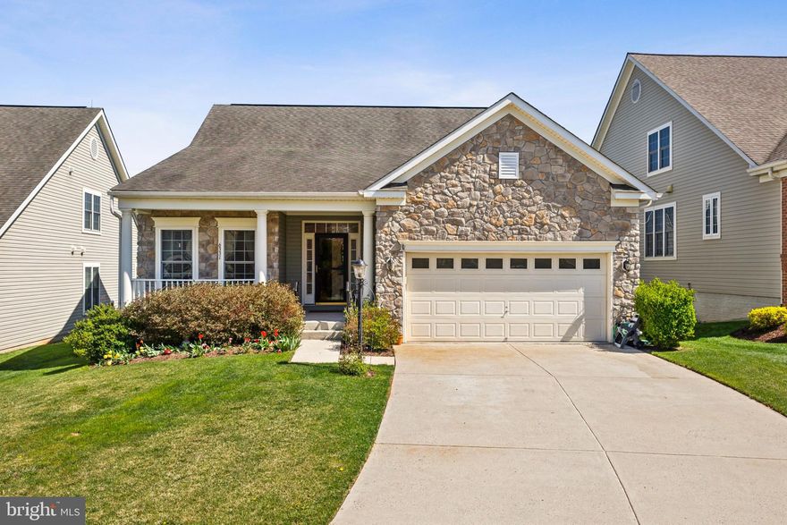 Welcome to this WONDERFUL Home in the Gated Golf Community of Heritage Hunt * This 55+ Active Adult's dream come true offers Golf, Tennis, Social Clubs, Fitness Center, Swimming Pools & Much More * BACKING to the 9th Hole of the Golf Course you'll Enjoy PANORAMIC Views * STRIKING Curb Appeal abounds with the Stone Front Façade, CHARMING Covered Front Porch & MANICURED Lawn * The FANTASTIC Layout features OVER 3,100 Finished Square Feet including Numerous Updates & EXCELLENT Condition Throughout * BRIGHT & OPEN with NEWER Wide-plank Hardwood Floors, NEW HVAC System & a RENOVATED Eat-in Kitchen boasting Quartz Countertops & Stainless Steel Appliances * The SPACIOUS Family Room offers a COZY Gas Fireplace & opens to a LOVELY Screened Porch & Deck with SWEEPING Golf Course Views * The GENEROUS Main Level Primary Suite has AMPLE Closet Space & a TILED Luxury Bath * 2nd Bedroom with Adjacent Full Bath & Laundry/Mud Room finishes off the Main Level * The GREAT Finished Lower Level features OPEN Spaces for Entertaining, Game Tables & Media Area, a LARGE Den/Guest Suite with a Walk-in Closet & adjacent Full Bath as well as ABUNDANT Storage & Hobby Space * Basement Exit offers Walk-up Stairs to the Rear Yard * HANDY In-ground Irrigation System makes Lawn & Shrub care a breeze * The HOA Fee also includes basic cable, phone & high-speed internet * One-time HOA Capital Contribution of $4,800 due from Buyer at Closing