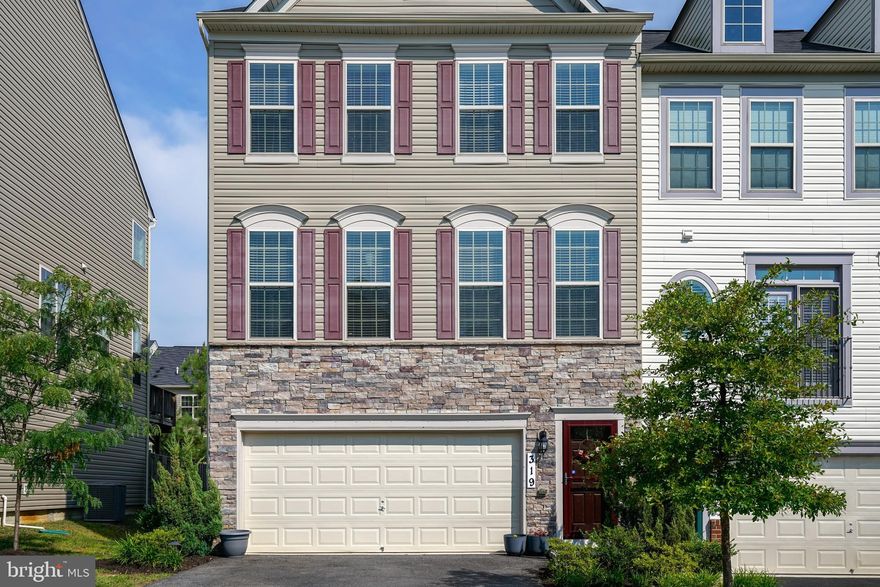 Open House cancelled under contract -Gorgeous 4 bedroom end unit townhome loaded with upgrades in Canterbury Village. Main level open floorplan featuring modern Stainless steel kitchen, wood floors, living room with gas fireplace, 9 foot ceilings, office and dining area between kitchen and outside deck. Large bedrooms throughout with Master including  walk in closets, double sink, large bath with soaking tub and shower.  Lower level includes large 2 car garage with extra storage, and interior access to living area and backyard. Fenced well landscaped backyard with privacy, perfect for a grill and entertaining.