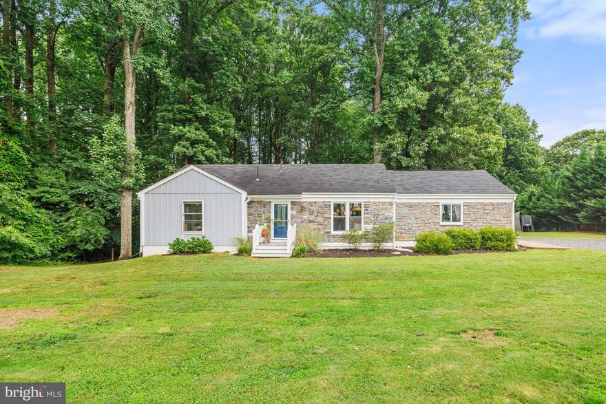 Move right into this charming rambler sitting in a great location! This home features 3 bedrooms on the main level with a beautifully updated kitchen. There is another room in the basement that can be used as a fourth bedroom! Large family room and den with a full bathroom. This home sits on one acre and has an oversized attached garage. Enjoy your evenings on the nice deck overlooking the peaceful backyard. Comcast. You do not want to miss out on this charming home!