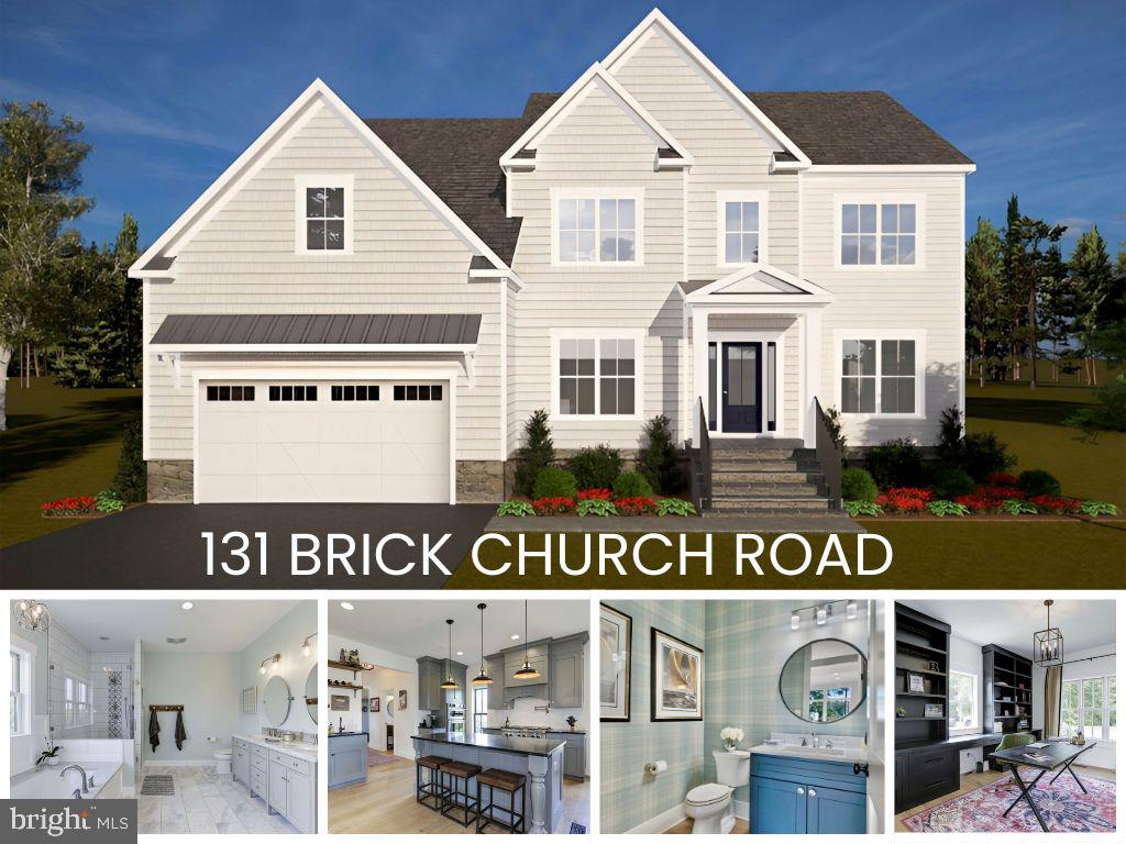 Welcome to your dream home in the heart of Davidsonville! This custom luxury Tilghman model by Whitehall Building & Company will be beautifully situated on a serene 2.44-acre lot, just half a mile from The Golf Club at South River (memberships available!). Thoughtfully designed with over 4,000 sf of high-end finishes and versatile living spaces, this home features an open-concept main level with a gourmet kitchen, walk-in pantry, and a convenient coffee bar—perfect for daily living and entertaining. A private library/office offers the ideal work-from-home setup, while the main level primary suite can also serve as an in-law suite. Step outside to your covered rear porch with stairs to grade, ideal for relaxing and taking in the peaceful surroundings. Upstairs, you’ll find a second primary suite, plus 3 additional bedrooms, 3 full baths, and a bedroom-level laundry room. The partially finished lower level adds over 700 sq ft of recreation space, with the option to add a sixth bedroom and full bath to suit your needs. Visit builder's website (whitehallbuilding) for more information on their streamlined custom home process.
Don’t miss this rare opportunity to own a thoughtfully crafted custom home in a prime Davidsonville location—convenient to commuting routes, shopping, and top-rated schools. Please Note: this is a to-be-built custom package, buyer must secure construction to permanent financing. Builder is offering up to $10,000 towards options with use of preferred lender and title company.
