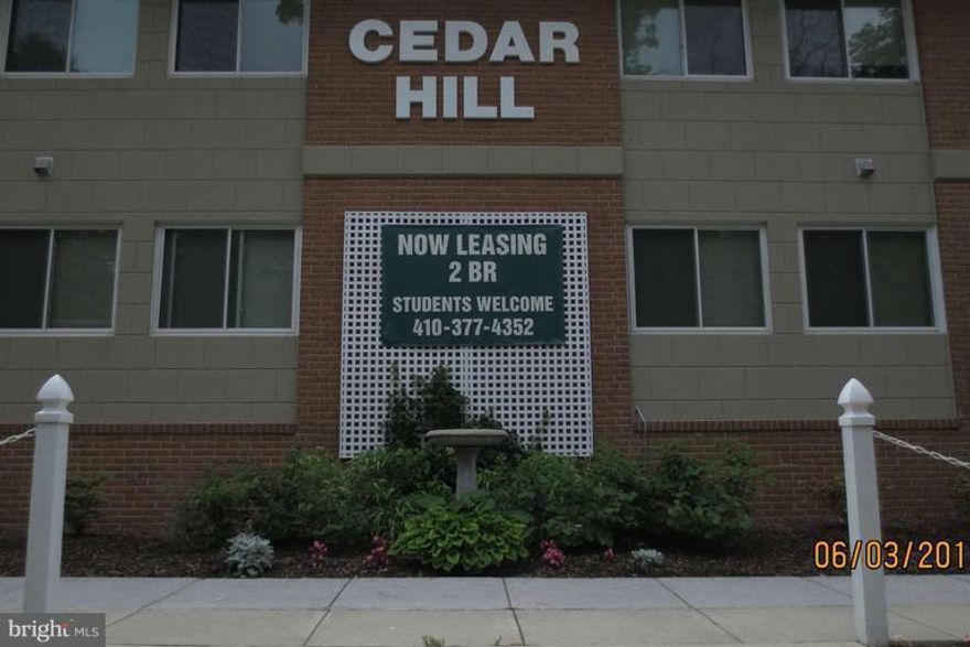 2-bedroom Cedar Hill Apartment at the end of Cedarcroft Rd in the quiet and convenient neighborhood of Lake-Walker. Recent kitchen, windows and new carpet. Unit has walk-in closet and balcony, central A/C, front door security and access to laundry room and storage area. Near Belvedere Square. Nicely landscaped exterior. Owner's lease and credit app. Coldwell Banker admin fee $50.