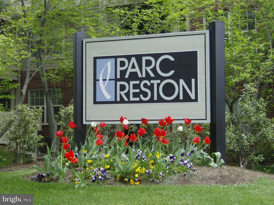 Location, Location, Location! Bright 1 Bedroom 2nd floor unit offers so much - brand new water heater installed in June 2023, newer floors (July 2019), open floor plan, balcony, stainless appliances, granite countertop, walk-in closet, & separate in unit laundry room with full size washer/dryer! Pool, fitness & business center, clubhouse, and car charging station are next door! Community also offers a car washing, vacuuming & air station for your convenience. Assigned Parking & Guest Parking. Walk tunnel under Reston Pkwy to Reston Town Center or Harris Teeter. Convenient to Metro; Walk to Lake Anne Farmers Market or bike on the W&OD. See the ParcReston website for more info on the community. No Pets No Smoking!