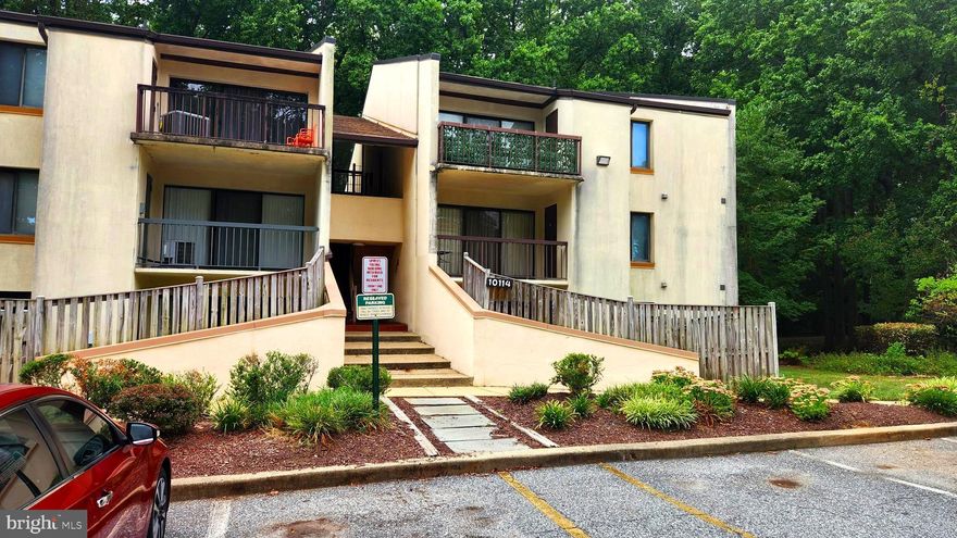 Welcome to a large contemporary 2 bedroom 2 bath condo located in a gated community within the Largo community. You are minutes from the beltway, shopping and tons of restaurants. Located on the second floor and backing to trees, this unit is located in one of the most serene spots in the community. The great thing is that All Utilities are Included in the condo fee and the community is only getting better. When you enter the unit, you will notice that even though it was built in the mid seventies, the layout is very modern and open like condos built today. A Washer and Dryer is included in the unit as well as a small storage area within the unit to hold whatever you deem necessary. The master suite has two closets and its own bath and is large enough to hold a king sized bed and furniture without feeling cluttered. The second bedroom is almost as large as the master with the bathroom just across the hall. This is a great start home for the first time buyer or for a buyer looking to downsize. You will love this purchase.