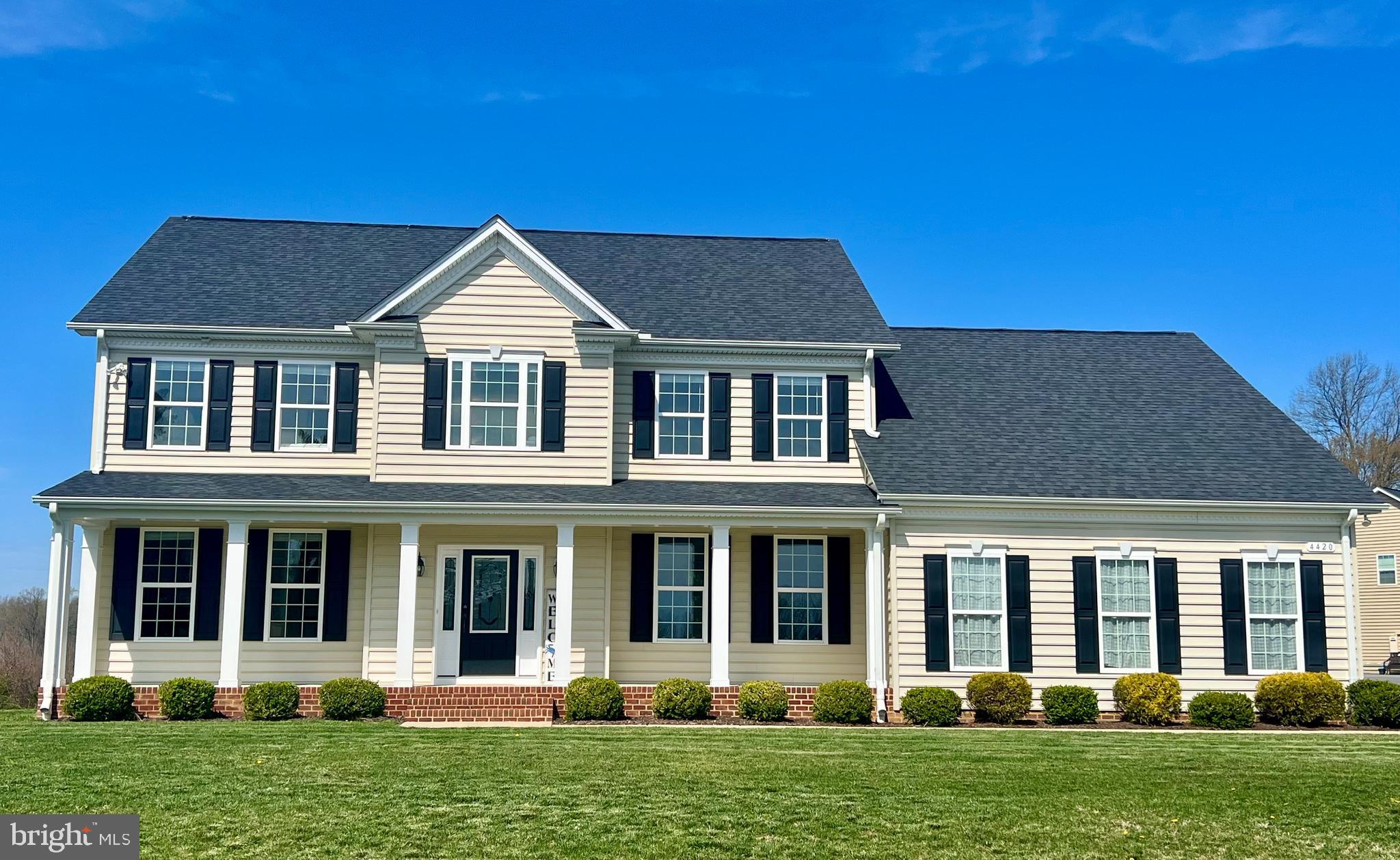 This stunning QBHI ENERGY STAR home sits on a quiet drive that backs to open space. The sought after Twin Ponds neighborhood boasts two ponds, a paved walking path, and a rec area featuring a basketball/pickleball court. Home features include a 2 car sideload garage, Grand kitchen, upgraded Island and 4' arch window over the kitchen farm sink, granite countertops, LG appliances, pendant lights, and a breakfast area that opens up to the family room with a stone gas fireplace. The main level offers a full bath that leads to the hallway and to a main level bedroom /study with a closet. Upgraded laminate flooring with an oak staircase that leads upstairs to a large owner's suite with a tray ceiling, crown molding plus a HUGE walk-in closet! The owner’s bath has separate vanities, a pedestal tub and QBHI's signature Deluxe Shower. The upstairs also has 3 additional spacious bedrooms, one with its own full bath and walk-in closet, plus the laundry room is on this level for added convenience. Relax on the back patio enjoying the spectacular sunsets in your private back yard. Additional added options are gas backup heat, 2' extension, 6' windows, 12' driveway, an insulated garage with oversized 9x8 garage doors, recessed lighting, mirror trim, Kohler toilets, Moen faucets, and so much more. Do not miss your opportunity to purchase this home. Call for a private showing today!