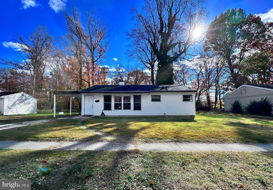 Great opportunity to add your own equity. Priced to sell this home needs a little work but has some great bones. New siding and roof in past 2 years.  Great location backing to woods. See it soon.