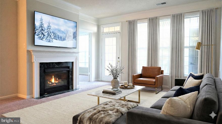 Stop searching and start living!  Elevated Urban Luxury at Reston Town Center * Experience the perfect blend of style and convenience in this meticulously maintained 2-bedroom condo. Boasting high ceilings and a spacious open floor plan, this home feels airy and expansive. The Vibe: Relax by the cozy gas fireplace or enjoy sunset cocktails on your private 2nd-floor balcony. Walk Everywhere! Bright & Modern * Steps from  Silverline Metro Rail * This bright, 2nd floor condo is the ultimate home base for your Reston lifestyle. Whether you’re working from home under the 9 ft. ceilings or heading out to the Reston Town Center activities, everything you need is at your doorstep.  Two generous bedrooms with ample closet space and the convenience of an in-unit washer/dryer.  Leave the car in your assigned parking space. You are steps away from the vibrant dining, shopping, and events at Reston Town Center, and minutes from the toll road, Dulles Airport and major commuter routes.  Gas heat for cozy winters and a private balcony for golden sunsets.  Experience a "Top Shelf" lifestyle with a responsive, professional landlord who keeps this home in pristine condition.