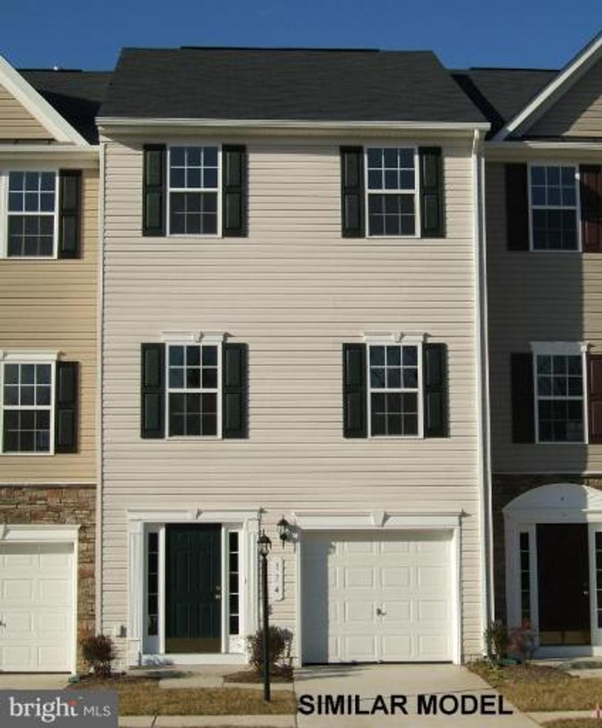 Beautiful Townhouse Close to Everything! 3 Finished Levels with 1 Car Finished Garage. Open Floor Plan Great for Entertaining. Upgraded Kitchen with Island. Large Master Bedroom with Luxury Bath. Rear Deck Overlooks Patio & Fenced Backyard. Lots of Community Amenities, Tot Lots, Putting Greens, and Walking Trails.  5 min to Hwy 95, and only 10 Min to Quantico! Own For Less Than Rent!