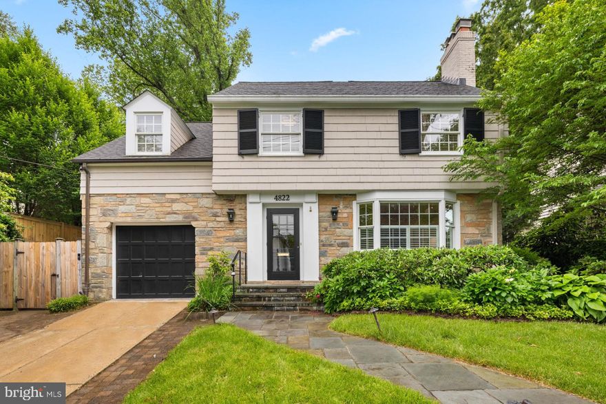 *DO NOT PARK IN DRIVEWAY!* Fresh Concrete
Nestled in the heart of Spring Valley, 4822 Upton Street NW is a picture-perfect four-bedroom residence offering refined living with stylish upgrades and exceptional flow. From the grand entry and custom millwork to a chef’s kitchen open to a sunlit family room, this home is designed for modern comfort and effortless entertaining. A serene primary suite, expansive outdoor spaces, and a beautifully reimagined mudroom complete this exceptional offering in one of DC’s most admired neighborhoods.

Property Highlights
4 Bedrooms | 3 Full + 2 Half Baths

Gracious Entry Hall with coat closet

Formal Living Room with gas fireplace and picture window

Elegant Dining Room with custom millwork and geometric floor

Chef’s Kitchen with oversized island, quartz counters, high-end appliances (GE Monogram, Bosch)

Open Family Room with French doors to patio

2024 Custom Mudroom with garage and garden access

Upper-Level Primary Suite with vaulted ceiling, sitting room & walk-in closet

Luxurious Ensuite Primary Bath with soaking tub, dual sinks & marble finishes

Lower Level Rec Room plus versatile Laundry/Utility Room with quarter bath

Professionally Landscaped Yard with patio, irrigation & lighting

Garage converted to bonus storage

Key Updates
Mudroom (2024)

Washer/Dryer (2024)

Two-Zone HVAC (2020 & 2024)

Upstairs Hall Bath Renovation (2023)

Bosch Dishwasher (2023)

Attic Spray Foam Insulation (2022)

Floors Refinished (2020)

Roof Replacement (2019)