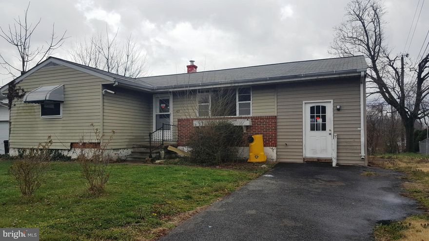 This is a Fannie Mae HECM foreclosure.  Property is sold As Is yet open to all bidders now.  Rancher with partially chain link fenced rear, sunroom, full basement with half bath, three bedrooms on main level with one full bath, living room and eat-in kitchen.  All bidders welcome.  Property must be in the market 3 full days before offers can be submitted.