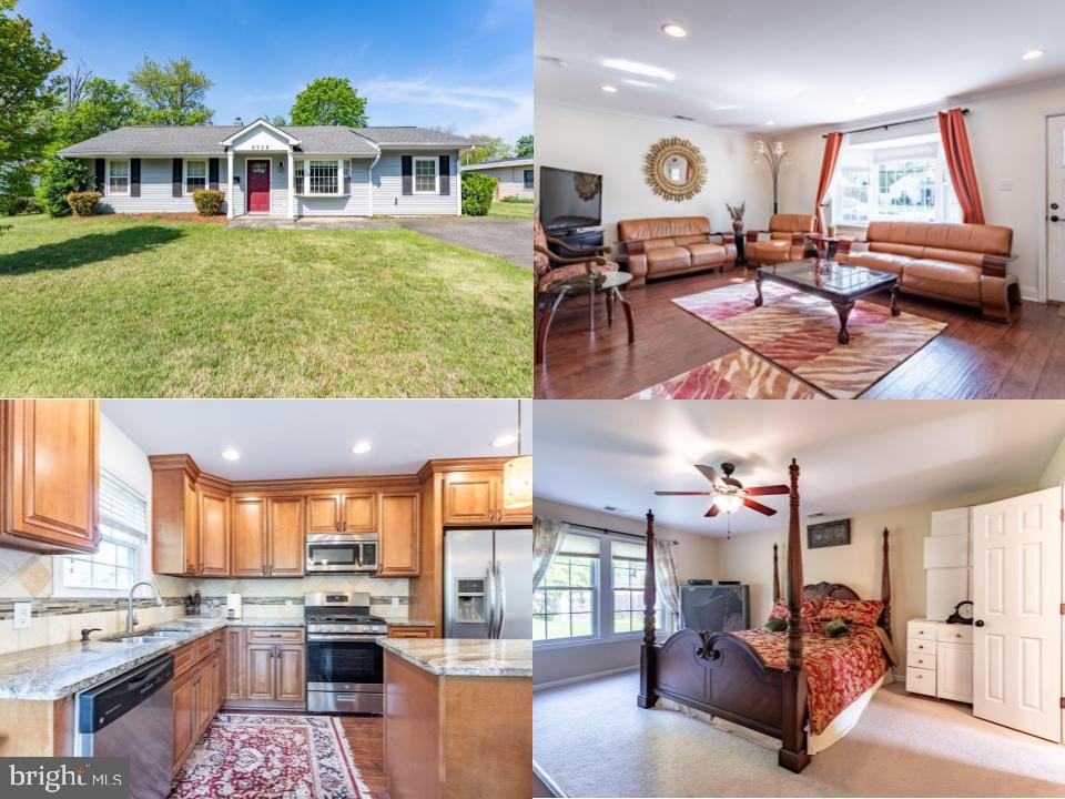 Improved Price – Incredible Value in Alexandria!
Welcome to 6712 Harrison Ln, a beautifully updated 3-bedroom, 2-bath rambler offering 1,440 square feet of modern living on a generous 0.25-acre lot. From the moment you step inside, you’ll love the open layout with engineered hardwood floors that flow through the main living spaces. The updated kitchen is a true centerpiece—complete with solid wood cabinetry, granite countertops, stainless steel appliances, and a large island perfect for meal prep or casual gatherings.
Enjoy seamless indoor-outdoor living with a spacious deck and patio that overlook the fully fenced backyard, featuring a pergola and plenty of room to relax, entertain, or play. The expansive primary suite is your private retreat, boasting a spa-like ensuite bath with dual vanities, a walk-in shower, and a custom walk-in closet. Two additional bedrooms and a stylish full bath are thoughtfully tucked away on the opposite side of the home, offering privacy and flexibility.
Located just minutes from Route 1 and Kings Highway for an easy commute, and close to shopping, dining, and more—this turnkey home is the perfect blend of comfort and convenience. Don’t miss your chance to make it yours!