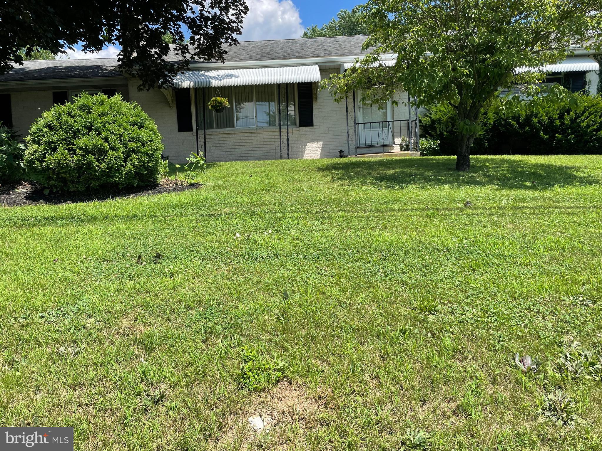there will be a $3,000 paint allowance, $5,000 allowance for flooring, power washing will be done. 2 bathrooms and 2 bedrooms on main living level and one bath and one bedroom in basement. Appliances Stay, fridge, stove, washer and dryer stay. Chair lift to the basement can be removed if needed.