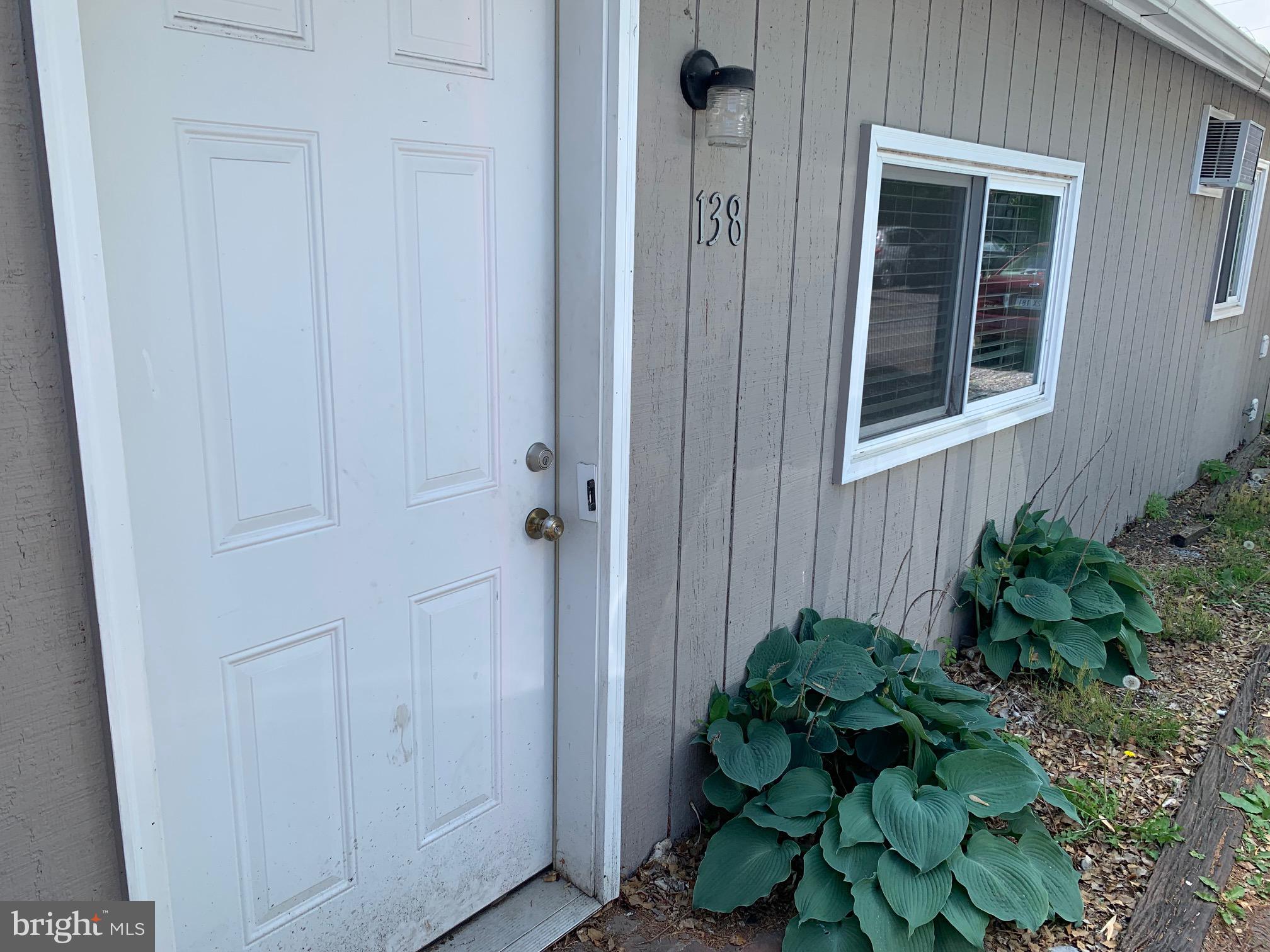 Amazing one bedroom studio apartment in the Corporation of Shepherdstown. All one level, ceramic tile floors throughout, new appliances....stove, fridge, microwave, stack washer/dryer. Two window units also convey. Parking for one car right out front. Apartment is in great condition...not like all the other old ones in town. Renters insurance required.