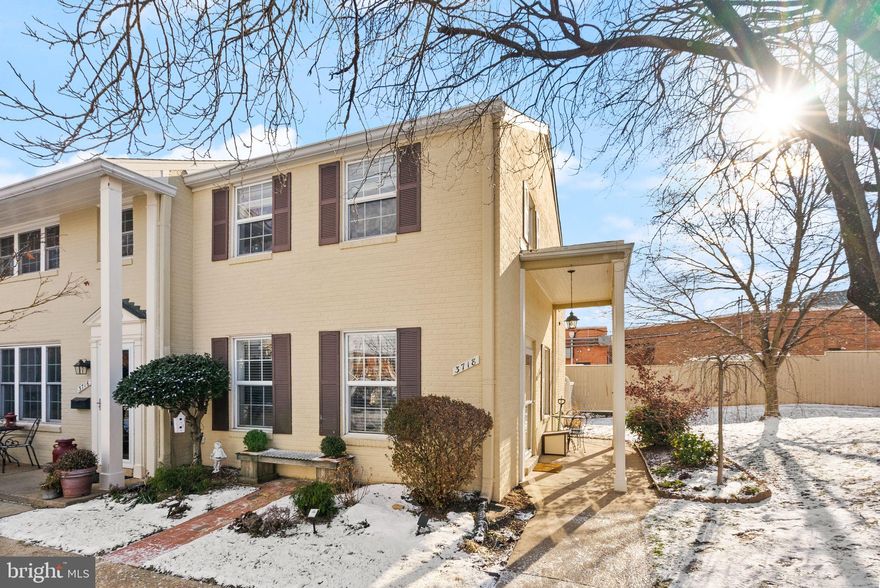 This bright and inviting end-unit townhome in Fairlington Towne is ready to welcome its next resident! With 2 cozy and spacious bedrooms, 1.5 baths, and 980 sq. ft. of well-designed living space, it offers the perfect combination of modern comfort and convenience. The primary bedroom features two closets, while the second bedroom boasts a spacious closet and access to usable attic storage. The kitchen is fully equipped with a gas range, microwave, dishwasher, and a full-sized washer/dryer, while additional features like a Nest thermostat, ceiling fans in each bedroom, and motion-sensing exterior lights add to the home’s charm. Enjoy a lovely common side yard, a low-maintenance back patio, and abundant natural light throughout. Free parking is available on a first-come, first-served basis with no pass required. Located in a prime spot with easy access to 395 and King Street, this home is just minutes from Reagan National Airport (15 mins), downtown DC (15 mins), Old Town Alexandria (10 mins), Shirlington (5 mins), and more. Don’t miss the opportunity to make this beautifully appointed townhome your new home. Landlord covers HOA, water, and trash. Tenant is responsible for gas, electric, and internet. Schedule your showing today!