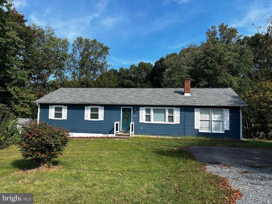 Lovely one level home with 4 Bedrooms and 2 full bath. Large fenced in yard, spacious and updated kitchen, conveniently located to shopping, Geico, Mary Washington University, commuter lot, Shopping and major routes.