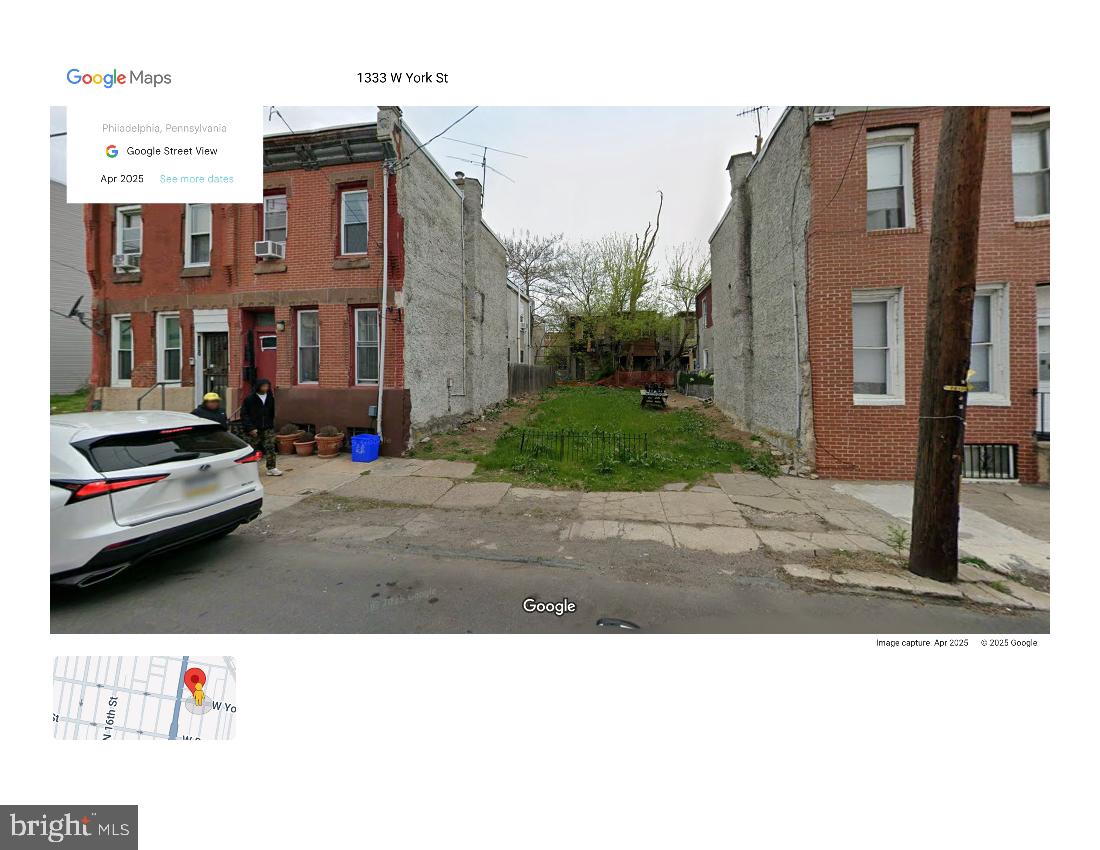 None - Temple University land. Build what you want. There are 2 new construction just a few doors down on 1345 W York St. and one being built at 1343 W York St. Here is your opportunity to own both. a single wide 15'x64' for 69k and a double wide lot. 30' x 64' for 125k