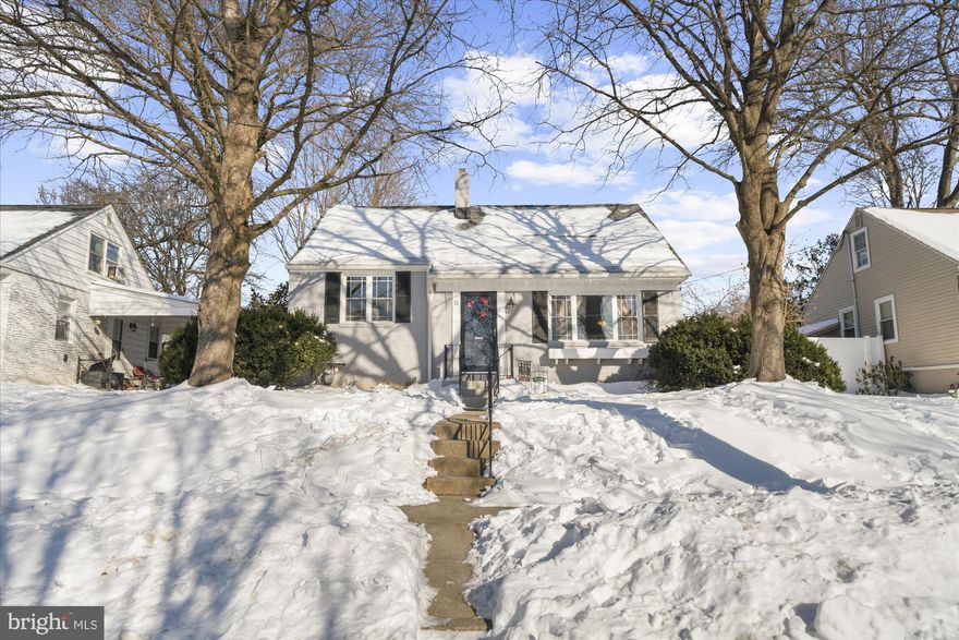 Quaint, timeless Cape Cod with a unique split-level design offering three bedrooms and one and a half baths. The bright and open living room features a picture window and flows seamlessly into the kitchen, complete with granite countertops, a peninsula island, gas cooking, built-in microwave, dishwasher (all stainless steel), along with breakfast area. Two bedrooms and a full bath with tile surround are located on the second level, while the third-level primary bedroom offers privacy and a generous walk-in closet. The finished basement includes a convenient half bath and laundry area with access to the generously sized yard with a covered patio and storage shed.  Architectural shingle roof, efficient gas heat and hot water, central air.  This home is in an established neighborhood yet within minutes to 422 and other major roadways.