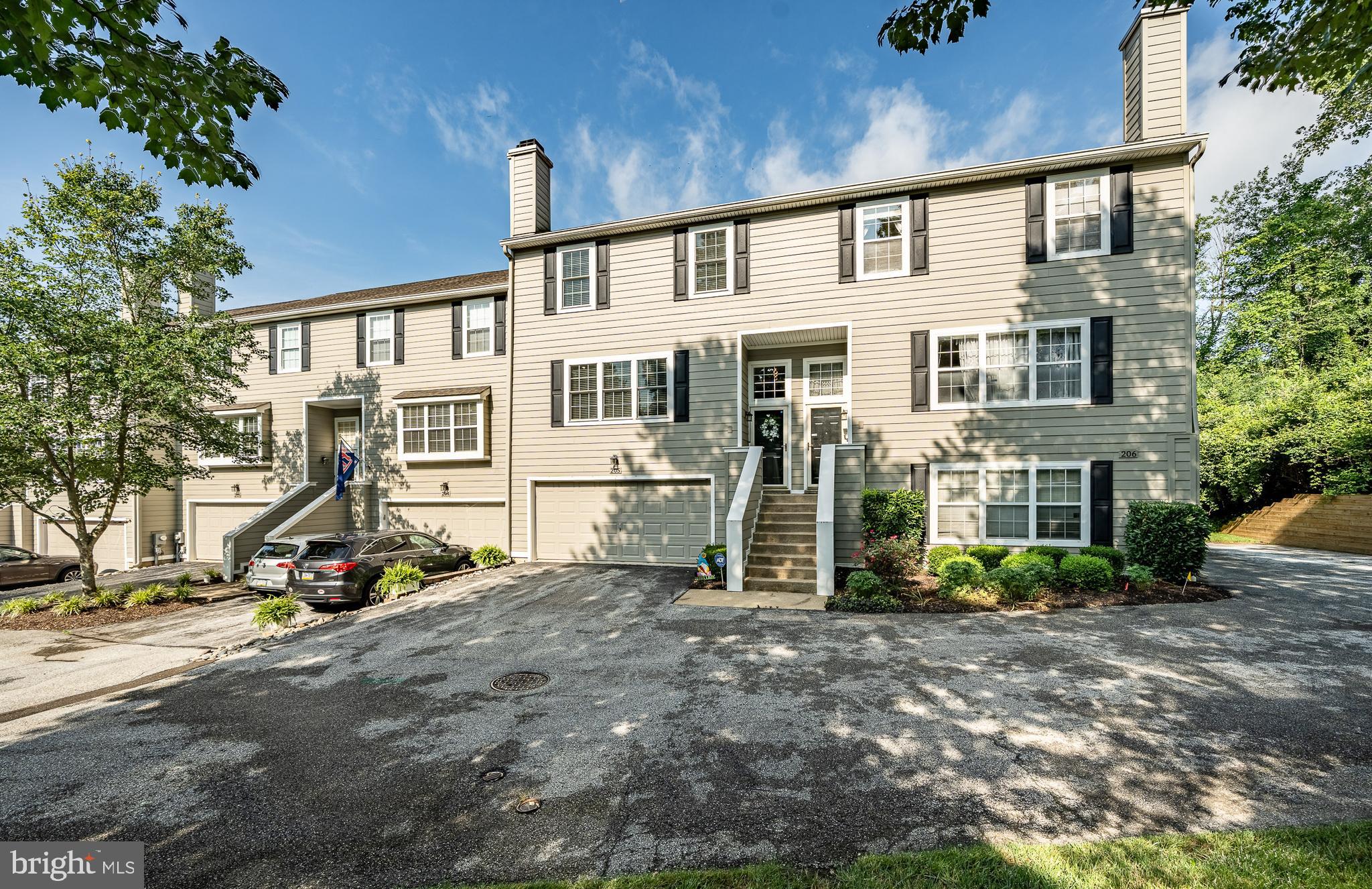 Welcome to 205 Princeton Circle in the beautiful community of Willistown Knoll with its beautifully manicured lawn and picturesque wooded views. Each home has been upgraded with Hardi-plank siding, the street lights, signage and upgraded mail areas adding to the curb appeal of the community. Once you enter the home you will be greeted by the bright, sunny living room featuring wood floors and a corner wood burning fireplace as the focal point of this cozy area. . The remainder of the first level also has wood flooring. The dining area is currently used as an additional seating area, but can easily accommodate a formal dining room if you choose. Moving on to the kitchen you will be surprised by the amount of space ,generous counter areas and amount of cabinets. The kitchen also features a large breakfast bar as well as a large dining area which opens to the deck where you can enjoy barbecuing or relaxing with your morning coffee while enjoying the calming wooded view. There is also a first floor powder room for your convenience. Head upstairs to three generous sized bedrooms and 2 full baths. The master bedroom has an en-suite bath with a soaking tub and walk in shower. A wall of closets in the MBR provides loads of space. Two generous sized bedrooms and second floor laundry complete the second level. Wait, there is more space for fun and entertainment in the finished walk out lower level with a second powder room and additional storage space. This home features a sought after 2 car garage which easily accommodates two vehicles and also provides even more storage space. Willistown Knoll is located within the highly rated Great Valley School district and is just a quick ride to shopping, Seler will prorestaurants as well as shopping in West Chester and Malvern. The seller is offering a $5000 allowance for carpet/painting so that you can choose your own colors and bedroom carpets.
