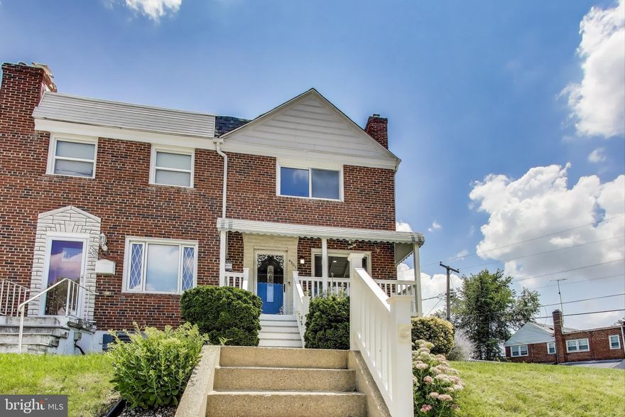 Dreams Do Come True!  Motivated Seller. Closing help is available to help start your story at 4301 Roberton Avenue.  Newly renovated.  Where timeless charm meets modern luxury. This fully renovated end-of-row brick Colonial townhome isn’t just a house—it’s the start of your next chapter.

As you approach, you’ll be greeted by mature landscaping and flourishing rose bushes that frame the freshly finished front porch, creating a sense of warmth and welcome. Step inside to discover a sun-drenched living space where beautifully refinished natural hardwood floors and elegant details like crown molding and chair rails set the tone for refined living.

The heart of the home is the chef-inspired kitchen, thoughtfully designed with quartz waterfall countertops, a jumbo refrigerator, five-burner gas stove, and smart stainless-steel appliances. The bonus breakfast bar offers extra counter space and makes entertaining effortless.

There is one Generously sized Bedroom room on the main level. Whether you dream of a home office, media room, or guest suite, this space adapts to your needs. 

Upstairs, two more generously sized bedrooms provide peaceful retreats, all with ample closet space and ceiling fans. The luxurious full bath features sleek modern finishes.

The fully finished walkout lower level has the kitchen and adds versatility with a spacious half bath, and laundry area with brand-new washer and dryer. 

Out back, the large fenced corner lot is a true oasis. Relax under the covered patio, surrounded by mature trees and blooming roses, or host summer gatherings in your private backyard. There’s even potential to convert part of the patio into a rear parking pad for added convenience.

With a newer roof, HVAC, windows, and mechanicals (all updated within the last 5 years), this home is completely move-in ready. Its prime location offers easy access to major thoroughfares, parks, dining, shopping, and community amenities. Yes! Dreams Do Come True! You've found your new home. Claim it Now

Closing help available! Don’t forget to ask about “Live Near Your Work” credits and other grant opportunities.