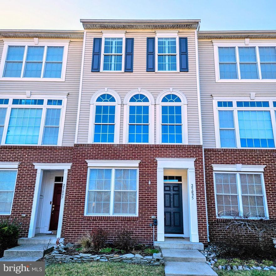 ***Tennant occupied. ALL SHOWINGS HAVE TO BE REQUESTED THROUGH THE SETRYKEY SYSTEM! ****Showings are Monday to Friday 8:30 AM - 3:30 PM or Saturday and Sunday 9:00 AM - 6:00 PM.***
This gorgeous 3 bedroom (2 BR on top level, 1 BR on ground level), 3 .5 bath, brick-front town home offers plenty of living space & a premium location. 2 TVs are included in the rent! One car garage with additional parking outside, trex deck, rich hardwood floors, spacious room sizes, a gourmet kitchen with a wall mounted TV, large living room with wall mounted TV, and updated master bathroom. The  open floor plan, high ceilings, and an abundance of windows overlooking green space makes this home extra special. Meticulously maintenanced home! Entry-level guest bedroom/home office  with a full bath. Nice deck & a large family room on the second level. 2 large bedrooms with 2 full baths on the upper level. Take advantage of fabulous community amenities: an outdoor pool, picnic areas, basketball courts, nature trails, and much more! Convenient for commuters, close to major routes, shopping, dining, & entertainment. Pets - 10 lbs or less dog only. 12 months lease with option to extend.