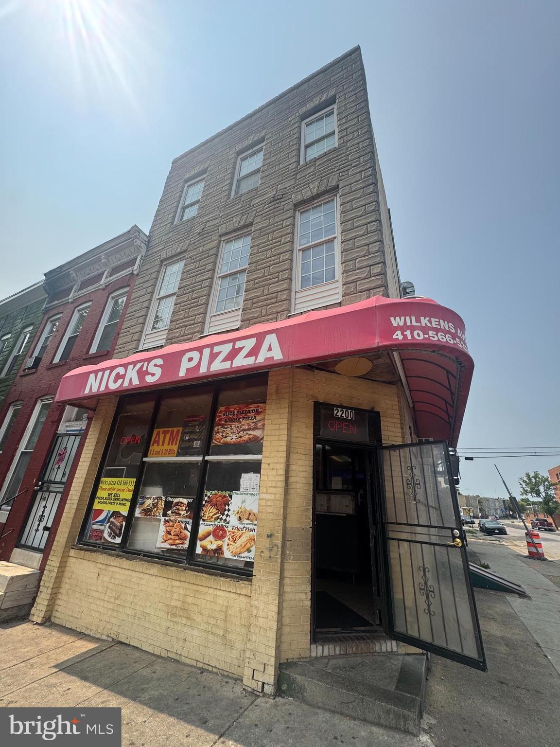 A well-established pizza restaurant located at 2200 Wilkens Ave, Baltimore City, is now for sale, offering a fantastic opportunity for growth. With an affordable lease of $2,500/month and average utility bills of $700-$900/month, this absentee-run business is both cost-effective and low-maintenance. The restaurant has significant potential to boost profitability through enhanced marketing and adding delivery services. Situated in a prime location, Nick's Pizza has been a community staple for years, ready for a new owner to take it to the next level. Don’t miss this chance to own a turnkey business with a solid foundation and untapped potential!