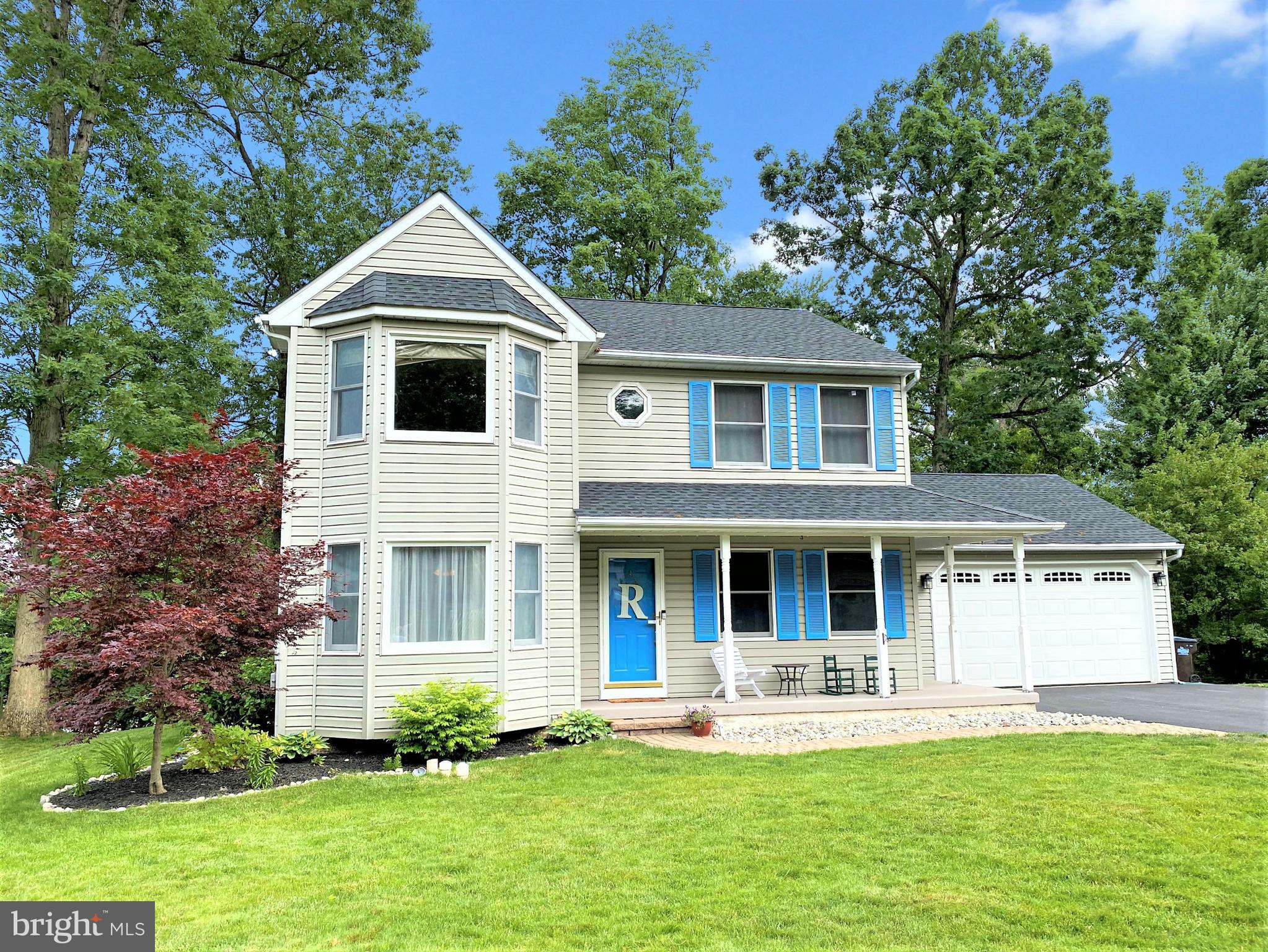 Welcome to 70 Ridge Run Rd, sitting on nearly half an acre in beautiful Bucks County, this 3 Bedroom 2.5 Bath has over 2000 Sq Ft of living space and is located in the highly rated Pennridge School District. As you enter the home you will be greeted with an abundance of natural light and gleaming hardwood floors. To the right is the spacious home office, to the left is the dining room with a bay window! Continue to the living room with a toasty pellet stove and open to the Kitchen. The eat-in kitchen is a showstopper with a center island featuring pendant lighting, granite countertops, custom tile backsplash, stainless steel appliances, a pantry, loads of recessed lighting and a double wide sink. Anderson sliders lead you to the maintenance-free Trex deck out back looking over your huge backyard.Finishing off the first floor is a mudroom space off of the 2 car garage, and beautifully remodeled half bath with slate flooring and granite counter top. Head upstairs to find 3 large bedrooms. The master bedroom is incredibly spacious and features a walk in closet, private master bath with custom tile shower, radiant heat floor, double-handle wall mounted faucet, and custom granite sink top with vessel sink. The hall bath has been completely remodeled too featuring custom tile &  granite double sink. The other bedrooms are large with terrific closets and organizers. In the basement you will find a finished area for recreation, additional storage, Laundry room with a new washer and dryer and to top it off a brand new roof with solar whole house fan and a  brand new dual-fuel HVAC system that offers the perfect combination of efficiency and comfort with two energy sources- an electric heat pump and a propane gas furnace in one fuel-efficient heating unit. Showings Begin Saturday 6/27 at 1:00PM!