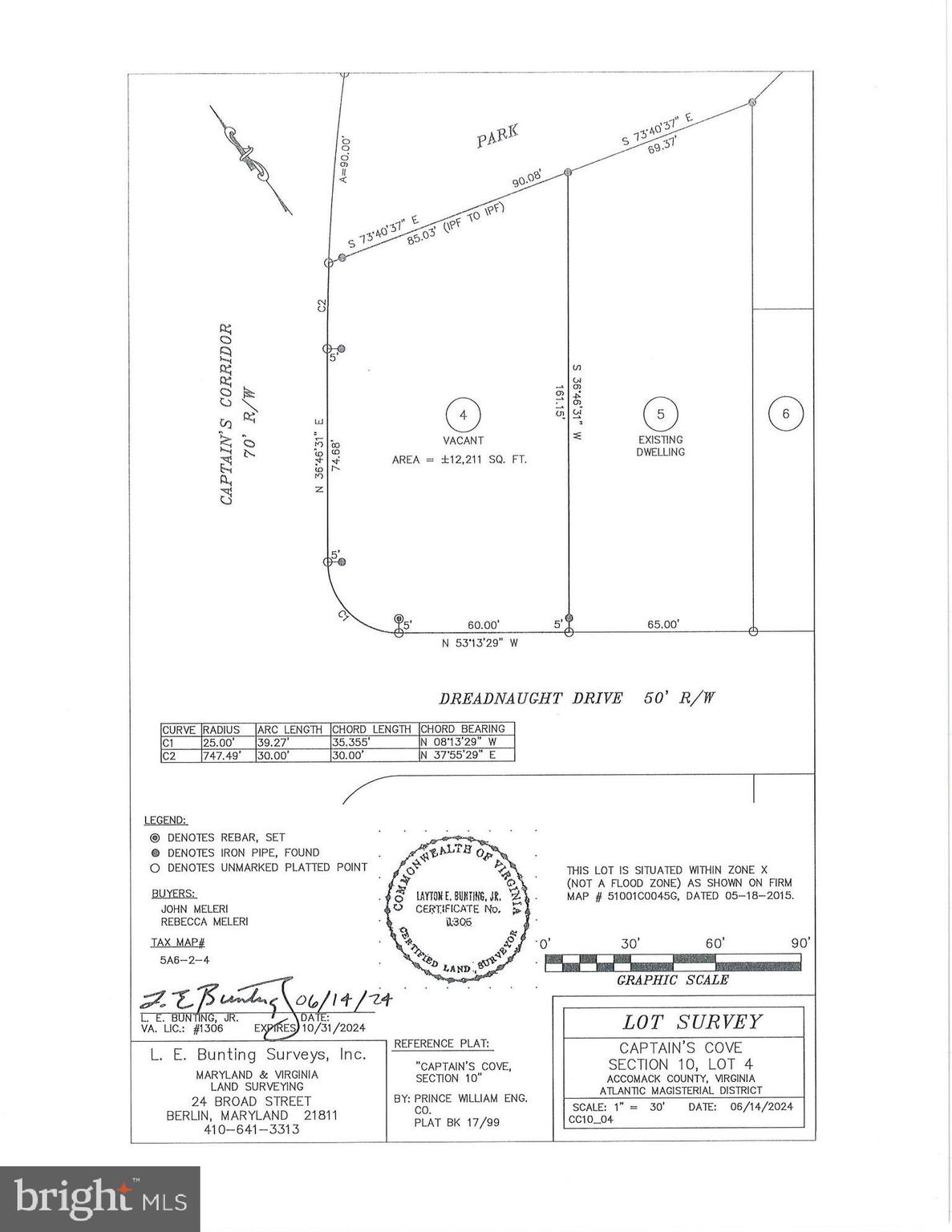 CAPTAIN'S COVE - Land