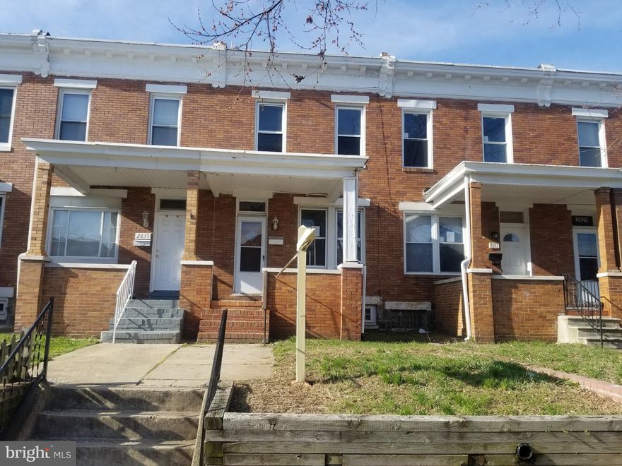 Wonderful opportunity to own this  solid brick home in Belair Edison neighborhood .  Enjoy the spacious room sizes,  hardwood and carpet floors, separate dining room  and large eat-in kitchen that leads to rear porch. Use the basement as added storage or finish it off for more living space. The porch and large rear yard is great for outdoor fun.  Convenient location - near shopping, restaurants, schools and major roads.  A few minutes away from Downtown Baltimore.