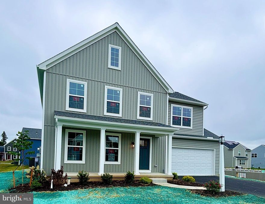 Welcome to this beautiful 4-bedroom, 2.5-bath home offering 1,808 sq. ft. of thoughtfully designed living space. The open-concept main level features durable LVP flooring, a gourmet kitchen with a large island that seats four, premium quartz countertops, and ceiling-height cabinetry for ample storage.

Upstairs, you’ll find a spacious owner’s suite with an ensuite bath and walk-in closet, along with a convenient second-floor laundry room. The optional fourth bedroom layout provides flexible space for a home office, guest room, or playroom.

Enjoy outdoor living on the concrete patio—perfect for entertaining, and appreciate modern conveniences like the WiFi-enabled smart front door deadbolt.

This home combines style, function, and comfort—perfect for today’s lifestyle, located in the highly sought out Meadows at Strasburg Community.   This home is scheduled to be completed the 1st week of September!!!  Call today to schedule a time to take a tour!!!