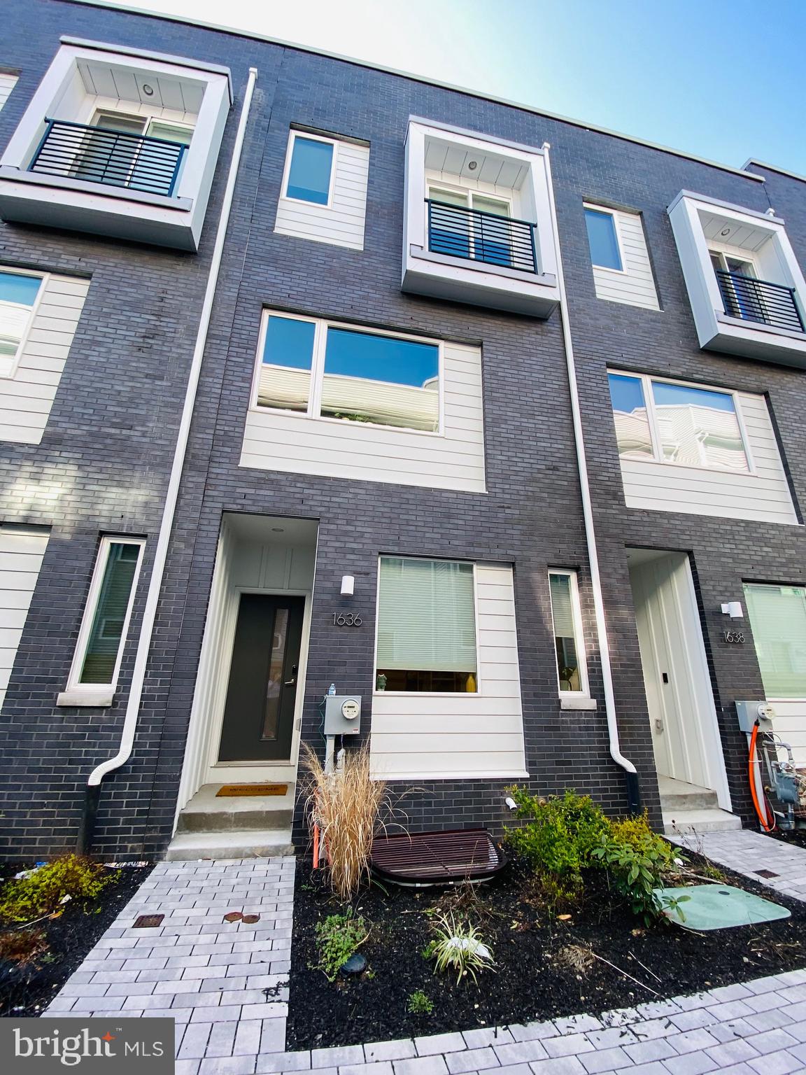 This Property is in a Keystone Opportunity Zone, Until December 2024, all tenants will get a full refund of their city wage tax and state income tax.
Welcome to 1636 N 5th Court, a luxurious 3 Bed 2.5 Bath single-family home in a private community, with an attached 1 car garage. Enter into the foyer a welcoming space perfect for initiating you in to your relaxation haven. Make your way towards the living room, a large and accommodating space that garners plenty of natural light. On to the contemporary kitchen and dining area, with large cabinets and storage space, and top-of-the-line stainless steel appliance suite. The bedrooms offer ample area for everyone to live, or even set up a fabulous work-from-home space. Located on the bedroom floors is a laundry room complete with stylish slatted storage doors. The primary bedroom suite features a large walk-in closet, double vanity bathroom, and direct access to an off-suite balcony. Take the spiral staircase up to your private roof deck for a jaw-dropping sight of one of the best views in Philadelphia. The one-car garage can be entered through a private community driveway. First, last, and security to move in. Pets case by case. Tenants pay all utilities.