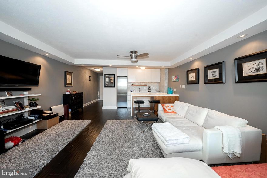 Beautifully renovated from top to bottom, this North side, studio on the 28th floor at the William Penn House is a must see!  Located in the desirable Rittenhouse Square,  this unit boasts a new kitchen with modern cabinets, Quartz counter-tops and shimmering tiled backsplash. The bathroom includes a new wood vanity with granite top, and new tiled oversized step-in stall shower. The redesigned closet system will make you think this is bigger than a studio! Custom built cabinets and shelving provide the walk in closet feel. Lastly, the unit is finished with hardwood flooring throughout and stunning views. This building features 24-hour Security and Doorman, On-Site Management and Maintenance, Rooftop Pool with amazing views of the city. On premise VALET Parking available for 100 per month for one car. THE MONTHLY FEE INCLUDES ALMOST EVERYTHING: All Utilities including electric, heat, air conditioning, water & basic cable, All Real Estate Taxes & Maintenance Package. This unit has an abundance of closet space & newer windows. This spectacular building has NEVER HAD AN ASSESSMENT! Nominal real estate transfer tax & no title insurance required. Experience the ability to walk out your door to first class, 4-star restaurants, fabulous shopping & all the conveniences of this sought after neighborhood. Walk score is a 98! One time admin fee paid at closing.