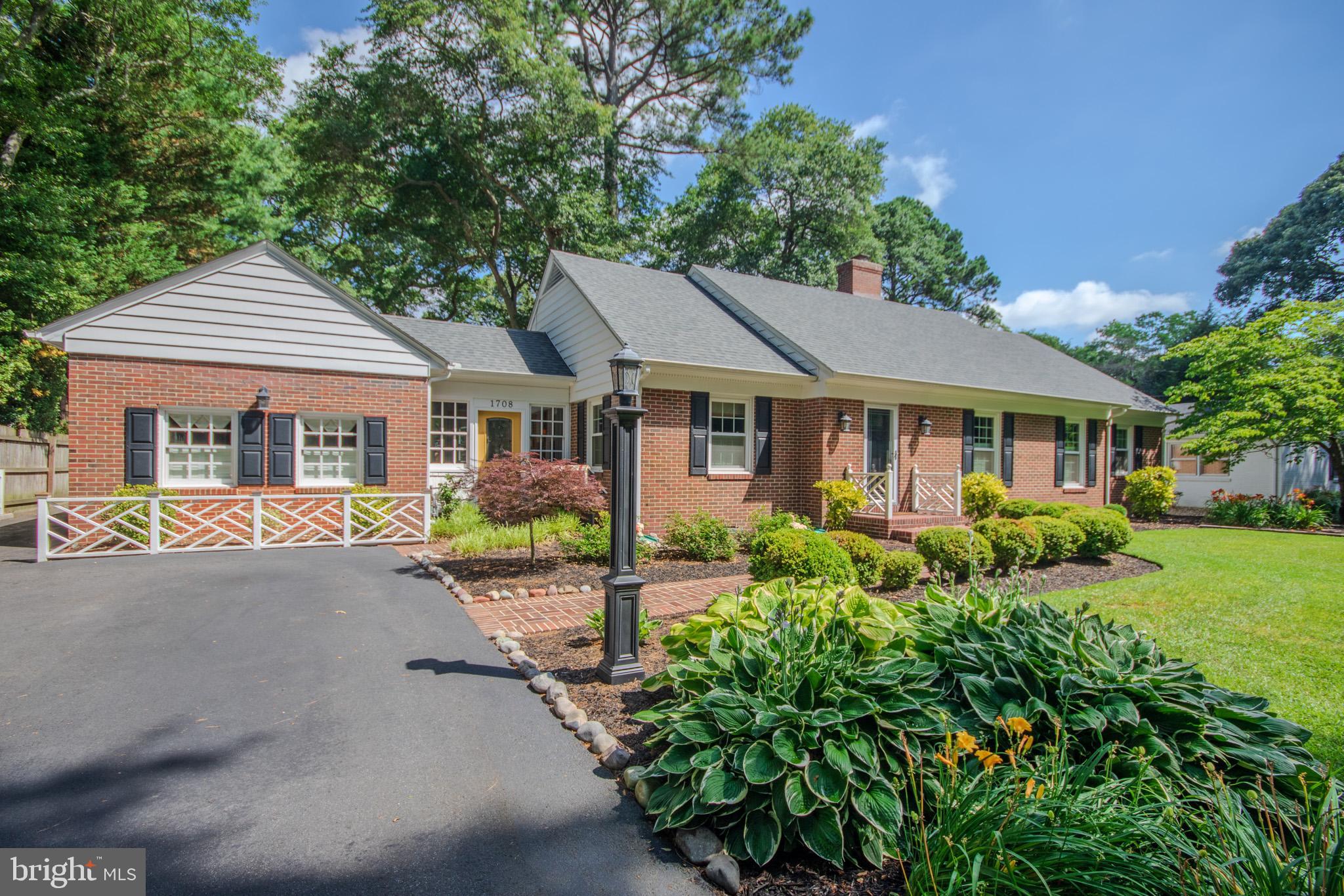 Charming Brick Colonial in Sought-After Tony Tank Neighborhood.
Welcome to this beautifully maintained brick Colonial, nestled on a spacious lot in the desirable Tony Tank community, just minutes from Salisbury University and Tidal Health Peninsula Regional Hospital, with the bonus of no city taxes.
This home blends timeless charm with thoughtful modern updates, including a new roof and windows in recent years. Step inside to a bright and inviting family room featuring a vaulted ceiling and polished hardwood floors, perfect for everyday living and entertaining. A cozy mudroom/breezeway with a classic Dutch door adds a unique touch and convenient entry to the family space. The Large eat-in kitchen offers plenty of cabinet storage, stainless steel appliances, a double sink, and room for gatherings. The formal living room exudes character with hardwood floors, crown molding, and a wood-burning fireplace for cozy evenings. Three generously sized bedrooms are located on the first floor, while the finished second floor offers additional living space with recessed lighting, new carpet, and fresh paint - ideal for a home office, guest suite, or playroom. A walk-in attic provides ample storage.
Enjoy the outdoors in the expansive, fenced-in backyard, complete with a rear deck and plenty of space for entertaining, gardening, or play. A detached two-car garage provides additional parking and storage. This is a rare opportunity to own a well-cared-for home in a highly regarded neighborhood-offering comfort, character, and convenience all in one package.