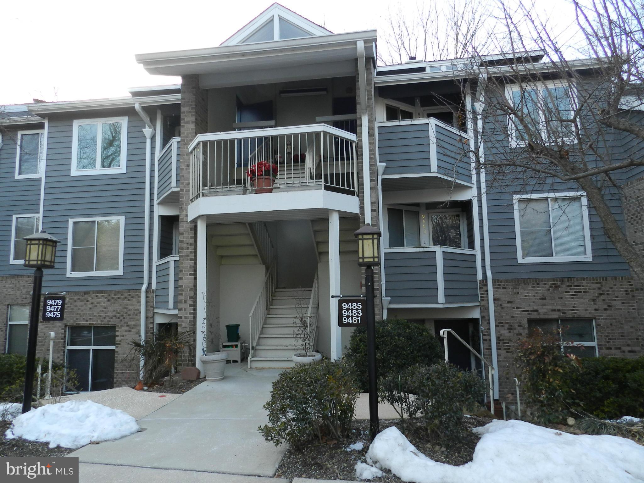 Rarely Available with Spectacular Views of Lake Elkhorn, Beautifully updated with granite counters, stainless appliances, recent windows and HVAC. Two decks - one on each level. Walls of windows, loft overlooking living room. Open flloorplan. Lives like a townhouse, but with no exterior maintenance! Near Starbucks, Giant, Wegmans, BJ's, and more. View Visual Tour and fall in love!