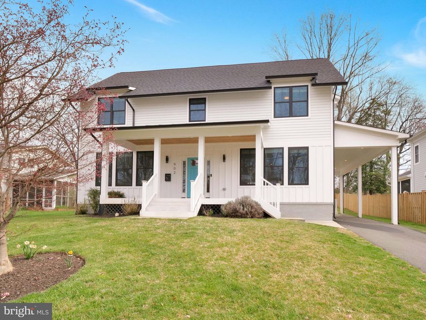 Open House Canceled - Welcome to this exceptional home, a mere five years in age, nestled in the heart of the Town of Vienna. As you enter this exquisitely crafted abode, you're immediately enveloped in the warmth and elegance that defines the space. The main level offers an ideal layout for social gatherings and everyday living, highlighted by soaring 9-foot ceilings and a state-of-the-art gourmet kitchen. This culinary haven is equipped with a vast dining area, bespoke cabinetry, contemporary tile backsplash, luxurious soapstone countertops, top-tier stainless steel appliances, a walk-in pantry with ELFA shelving, and an expansive island providing additional seating and seamlessly transitioning into the bright and welcoming living room. 

The main-level bedroom/office complete with a full bathroom adds a layer of convenience and versatility to this home. Ascend to the upper floor to discover four generously sized bedrooms, along with a strategically situated laundry room for ultimate convenience. The owner’s suite is a sanctuary of peace and luxury, featuring ample space and an ensuite spa-like bathroom with dual vanities and a large, glass-enclosed shower adorned with custom tile work.

The upper level also has three additional bedrooms, each sharing access to two elegantly appointed full bathrooms. The extensive finished basement offers flexibility to cater to any lifestyle, whether it's hosting gatherings in the recreation room or enjoying quiet movie nights. Additionally, this lower level includes another bedroom, a full bathroom, and substantial storage space.

Step outside to the rear deck and immerse yourself in the tranquility of professionally landscaped yard — the perfect backdrop for unwinding with your beverage of choice after a busy week. This home’s prime location is just icing on the cake, with proximity to an array of dining, shopping, and coffee spots. Plus, with easy access to I-66 and the Vienna Metro Station, your commute could not be more effortless. Experience the perfect blend of style, comfort, and convenience in this magnificent Vienna home. Your dream lifestyle awaits.