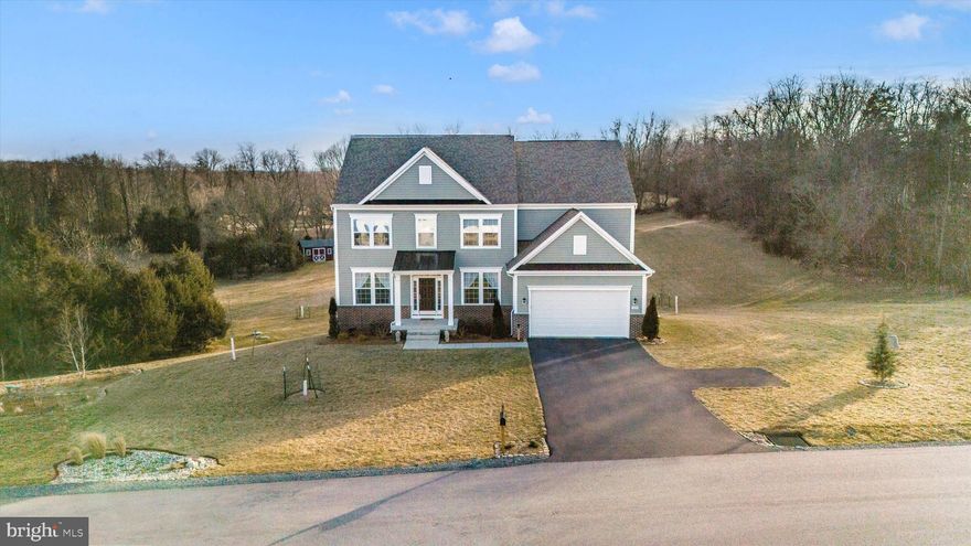 Price Improvement for a Quick Sale on this Immaculate 5-Bedroom Home in prestigious Stone Mill Estates!

 Perfectly situated on over 2 acres this home is Nearly New, Full of Upgrades, and nestled just 2 miles from Historic Shepherdstown, West Virginia.  Built in 2022, it's in mint-condition and offers over 3300 square feet of freshly painted luxurious living space.  Designed for comfort and style, this home boasts 5 generously sized bedrooms—4 of which feature walk-in closets—providing ample space for a growing family.

You'll be welcomed into this beautiful home by an inviting foyer with a living room and a separate formal dining room on opposite sides.   The main level also features a 11 x 14 study, a half bath, and a 17 x 20 family room with a gas wood stove offering warmth, efficiency, and coziness.  Open to the family room is the heart of the home, an expansive kitchen made possible by a thoughtful 4-foot rear extension all the entire rear of the house. It’s equipped with upgraded espresso cabinets featuring pull-out organizers in the base cabinets, a large center island with convenient storage, ample granite countertops, a stylish tiled backsplash, an upgraded single deep undermount sink, and it even has a well-configured pantry to ensure easy organization of dry goods and larger kitchen essentials, including small appliances. Upgraded 20 amp GFCI outlets in the kitchen add convenience and safety.

The Owner's Suite offers a private retreat, complete with a stunning bath featuring a frameless shower door with tile surround and a seat, dual sinks, an upgraded vanity, and granite countertops. The convenient upper-level laundry room, with a laundry tub, makes chores a breeze. Even the toilets throughout the home have been upgraded and raised for added comfort.

The main and upper levels feature stunning, high-end solid Red Oak hardwood flooring, in a beautiful Bona Craft Oil Natural matte finish for an elegant look that extends even to the stairs and kneed walls. Recessed lighting throughout the main living spaces, along with 4 ceiling fans, provide comfort and ambiance. Every bedroom has been prewired with switches for ceiling fans and overhead light fixtures, ensuring flexibility to suit your needs.

The large, sunlit unfinished basement is full of potential, with a 3-piece rough-in ready to go. It features 2 full-sized windows, extra 20-amp receptacles, additional baseboard heat, and a double door walkout to the large rear yard. Step outside onto the 12 x 16 patio, beautifully constructed with Bluestone pavers—ideal for relaxing or entertaining. Enjoy outdoor living with a highly rated Azek TimberTec Deck featuring matching trim board and a powder-coated aluminum black railing system. Even the front-loader two-car garage steps are made from AZEK for durability and style.  Outside, the landscaping has been thoughtfully updated with 12 trees, 17 native shrubs, and a beautiful rock garden with a bench for a serene retreat.

This home offers additional peace of mind with an HVAC system that's been upgraded with a 5” filter and built in Ionizer Air Purifier, while the exterior is finished with upgraded high-quality siding and a durable 30-year CertainTeed Landmark architectural shingle roof. The home also features upgraded ball-bearing door hinges,  and a well rated at 10 gallons per minute for reliability. In addition, there's an active radon system with a continuous radon fan to help protect your family.  Families today need ample power for their devices and gadgets, and this home delivers with upgraded 400 amp service and Cat 6 Data/Cable outlets in key locations. This is more than just a home; it’s a place of comfort, luxury, and practicality. With its high-end finishes, spacious layout, and numerous upgrades, this home offers everything a discerning buyer could want. Don’t miss the opportunity to make this exceptional property your own! Schedule a showing today!