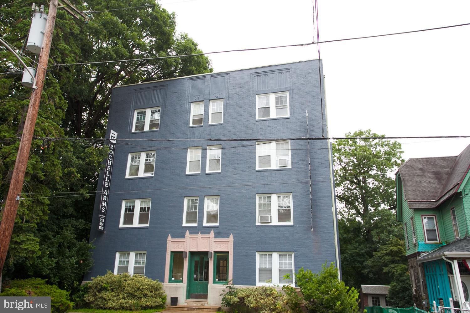 2rd Floor 1 bedroom apartment in Wissahickon neighborhood of Roxborough. This freshly painted apartment features 1 bedroom with hardwoods plenty of closest. It also features a spacious living room, a dining area, and a small kitchen. Tenant pays just electric, & $50 flat fee for water & gas. Pet-friendly too! This building is conveniently located just a 5-7 minute walk from the Wissahickon Train Station. Coin-operated shared laundry in the lower level of the building.
