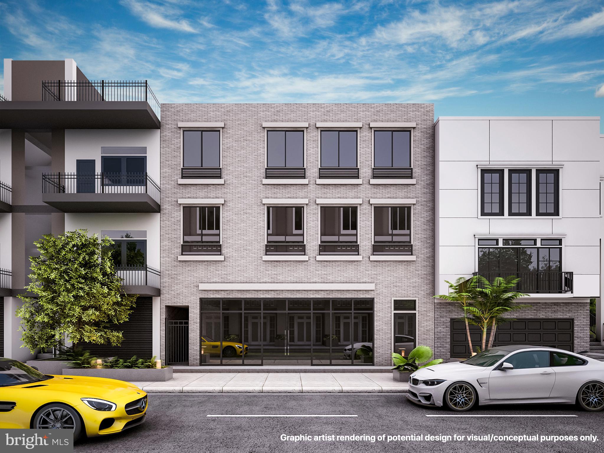 CMX-2 Zoned Vacant Lot, 2900+/- Square Feet: Previously approved for a six (6) unit multifamily development, but more density could be achieved by-right. Double wide lot already consolidated - 2909 + 2911 Ridge. Prior plans included five (5) residential units plus one (1) commercial space on the ground floor. Also available is 2946 Ridge Ave across the street, with previously approved for 2 residential units over 1 commercial space. Can be sold as a package deal. Sold as-is. Buyer to conduct their own due diligence on zoning and existing conditions. Drive by today!