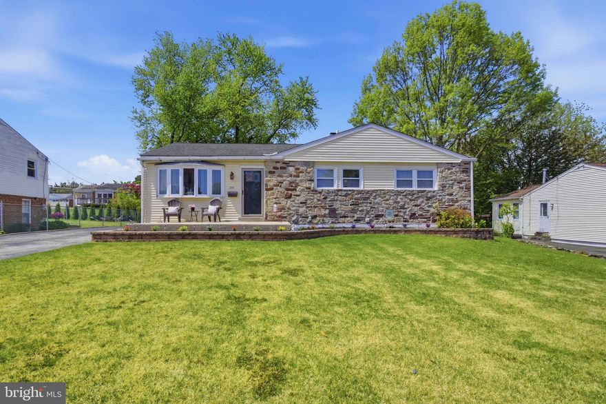 Incredible Opportunity in the Heart of Aston Township!
One-floor living at its finest in this absolutely gorgeous stone-front 3-bedroom, 1.5-bath rancher.

Pull into the oversized private driveway, walk up the side steps to the large front patio, and step into the Main Floor:
Hardwood flooring runs throughout the formal living and dining room areas, paired with warm, neutral tones, recessed lighting, and crown molding throughout. The dining room connects to the kitchen through a half-open wall with a breakfast bar featuring granite countertops—creating a nice flow between spaces.

The kitchen is complete with white cabinetry, granite countertops, glass subway tile backsplash, tile flooring, white appliances, and recessed lighting.

Just off the dining room is a large screened-in porch, offering a great extension of living space and leading directly to the stamped concrete patio.

This level also features three bedrooms, including a primary bedroom with its own powder room, along with an updated hall bathroom complete with ceramic tile, mosaic accents, and a clean, modern finish.

Basement:
The basement is enormous and offers incredible potential. One half is finished with tile flooring, wainscoting, recessed lighting, and fresh paint—perfect for additional living space.
The other half is currently used for storage, mechanicals, and laundry, but could easily be finished. With the full footprint of the home and solid ceiling height, the possibilities here are endless.

Exterior:
A beautiful, flat lot sets the stage. The screened-in porch overlooks the backyard, while the professionally done stamped concrete patio sits off to the side—perfect for entertaining. A storage shed is located toward the rear of the yard.

Local Vibes:
Located right in the heart of Aston Township, just seconds from Route 452, providing access to everything the area has to offer—shopping, restaurants, and more. Quick access to I-95 and 322, just 15 minutes to New Jersey and Delaware, and about 20 minutes to Philadelphia International Airport. A fantastic location in a great neighborhood.