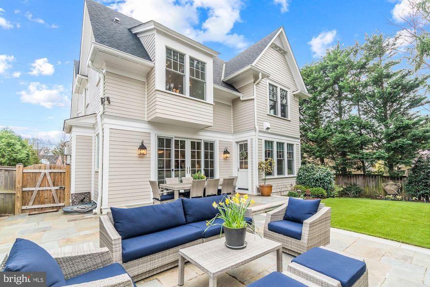 OPEN HOUSE CANCELLED! Best value in Bethesda! You do not want to miss this stunning 5 bedroom, 5.5 bathroom  home built in 2015 by renowned Sandy Springs Builders. The first floor of this spectacular property features a gorgeous eat-in kitchen with island and butler's pantry, family room, formal living room, dining room, elevator and powder room. The breathtaking primary bedroom suite has ample closet space and a spa-like bathroom! The second level has two additional bedroom suites. The third level features a forth bedroom with en suite bathroom and sitting room. The spacious lower level includes a media room, fifth bedroom, full bathroom, extra storage, mud room, and garage. This home has it all!... 10' ft ceilings, gleaming hardwood floors,  elevator, speaker system, top of the line security system, and so much more. The backyard of this property has a spacious patio with gas fireplace, turf grass, and beautiful landscaping. Shops, restaurants, and all neighborhood conveniences are steps from the front door! This home truly checks every box and this location is hard to beat! Showings by appointment.