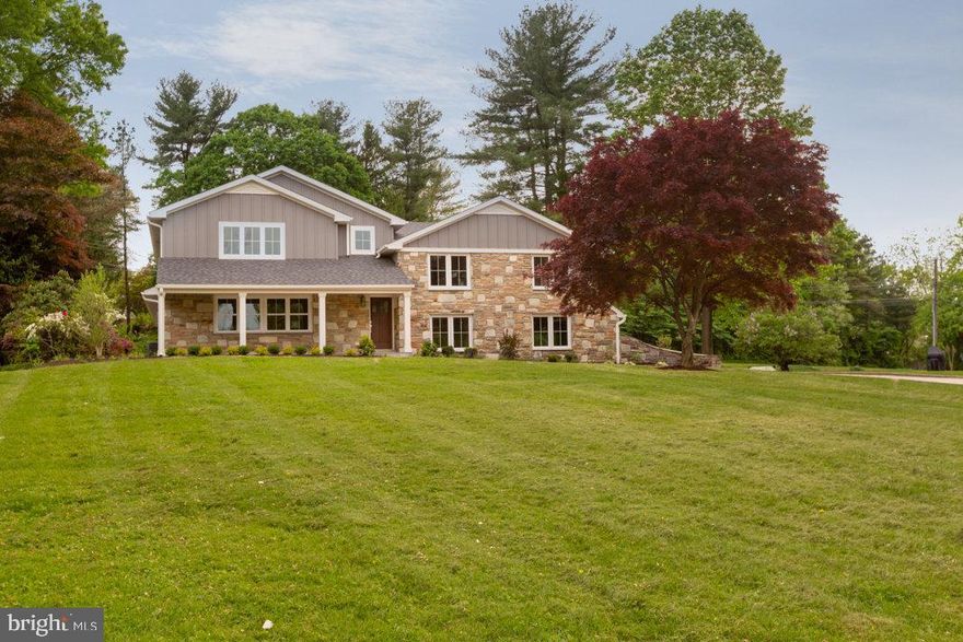 Another beautiful renovation by Sposato Home Builders! What once was a split level has been transformed into a 4300+ sq. ft  Mid-centry Modern home! Enter into a welcoming 2 story foyer with an abundance of natural light that illuminates the hardwood floors used throughout the house. Entryway opens to a great room featuring the living room with a stone fireplace , dining room, family room with buit -in bare area and a gorgouse kitchen with stainless steel appliances, quartz countertops, soft close cabinets, subway tile backsplash and large center island. The main floor  has an open concept layout perfectly styled for entertaining. Sliding glass doors off the kitchen lead to a covered back porch and a beautifully landscaped backyard. Also featured on this level is a powder room and coat closet. Just a few steps down leads to an additional family room with wood burning fireplace french doors to access to back patio. office, mudroom with built in cubies lots of storage and shelving,and a attached 2 car garage. Master suite is located on the second level- features include large walk in closet and beautiful master bath with double sinks, frameless glass walk-in shower, and linen closet. A bright sunny princes suite is also located on this floor- features include a large walk- in closet, full bath, and large windows with a front view of the property. Third level opens to a large landing and 3 additional bedrooms. and laundry area. The third bedroom is a full suite with walk-in closet and full bath with frameless glass walk in shower. Bedrooms 4 and 5 both feature large closet spaces and are connected through a jack and jill bathroom. This finely crafted home leaves nothing to be desired. From the recessed lighting to the finished hardwood floors and abundant indoor/outdoor entertaining space. Fawn Hill Lane is a beautiful street located in Penn Valley,  conveniently located to center city and award winning Lower Merion schools. Photo's coming soon.