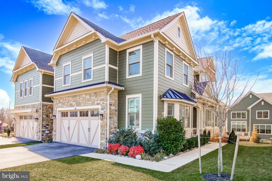 502 Roberts Rd is a newly constructed single residential Carriage Home nestled in Mattison Estate Community located within the Award Winning Upper Dublin School District. The striking design and meticulous craftsmanship create a modern, state of art layout presence in a well-established neighborhood of historical milestone 'Lindenwold Castle'.  Here you will find high-end finishes along with utmost convenience and modern style open concept floor plan with tons of upgrades throughout the house situated within walk-in distance to the quaint town of Ambler downtown for all your necessities and fun. This 'Hammond' model is an End Unit of twin-home design that is just two carriage homes next to each other (rare in the community) positioned to optimize natural light and views through the windows with optional white shutters.  Airy 9 ft ceilings on main level with 8 ft doors, Dutch colonial ceiling in family entertaining room, crown moldings, luxury hardwood flooring throughout the main level, stairs & upper hallway, and optional recessed lights in all rooms. This exquisite beauty offers 3 bedrooms, 2.5 baths, In-home office, optional bump out breakfast area, maintenance-free rear deck, 2 car garages w/epoxy coated floor and full size walk-out basement with rough-in plumbing.  A gracious entry foyer welcomes you and offers in-home office on your left and seamless flow for the dining area w/tray ceiling that incorporates an open great room w/Dutch colonial ceiling showcasing a gas fireplace for a warm ambience during cold winter.  The gourmet kitchen is tailored to the chef with custom-designed white cabinetry, sleek quartz countertops, custom tile backsplash, wall ovens, stainless steel appliances, exhaust fan above gas range and a large center island with seating. Conveniently located a coat closet and a powder room completes the main living level.  Wide turned stairs take you to the upper level, an owner's suite includes recessed lights, upgraded carpet, his & her walk-in closets, and a volume ceiling.  Walking into the primary bath features an upgraded tile floor, dual vanities and a large upgraded stall shower with frameless glass door. Two additional large bedrooms have upgraded carpet, recessed lights and good size closets. Conveniently located upper level laundry room with optional cabinets, full hall bath w/dual vanities and there is a full walk-out basement awaits for your final touch (Rough-In Plumbing).  This home equipped w/Dual-Zone high efficient HVAC (2nd floor HVAC is hidden in the attic space), painted garage walls and security door to the interior from the garage.  You are just minutes away from shopping, dining, parks, top-rated schools, and easy access to Rt. 309, Rt. 202 and PA-Turnpike. Time to make a decision if you don't wish to wait for several months to move in or compromise for less.