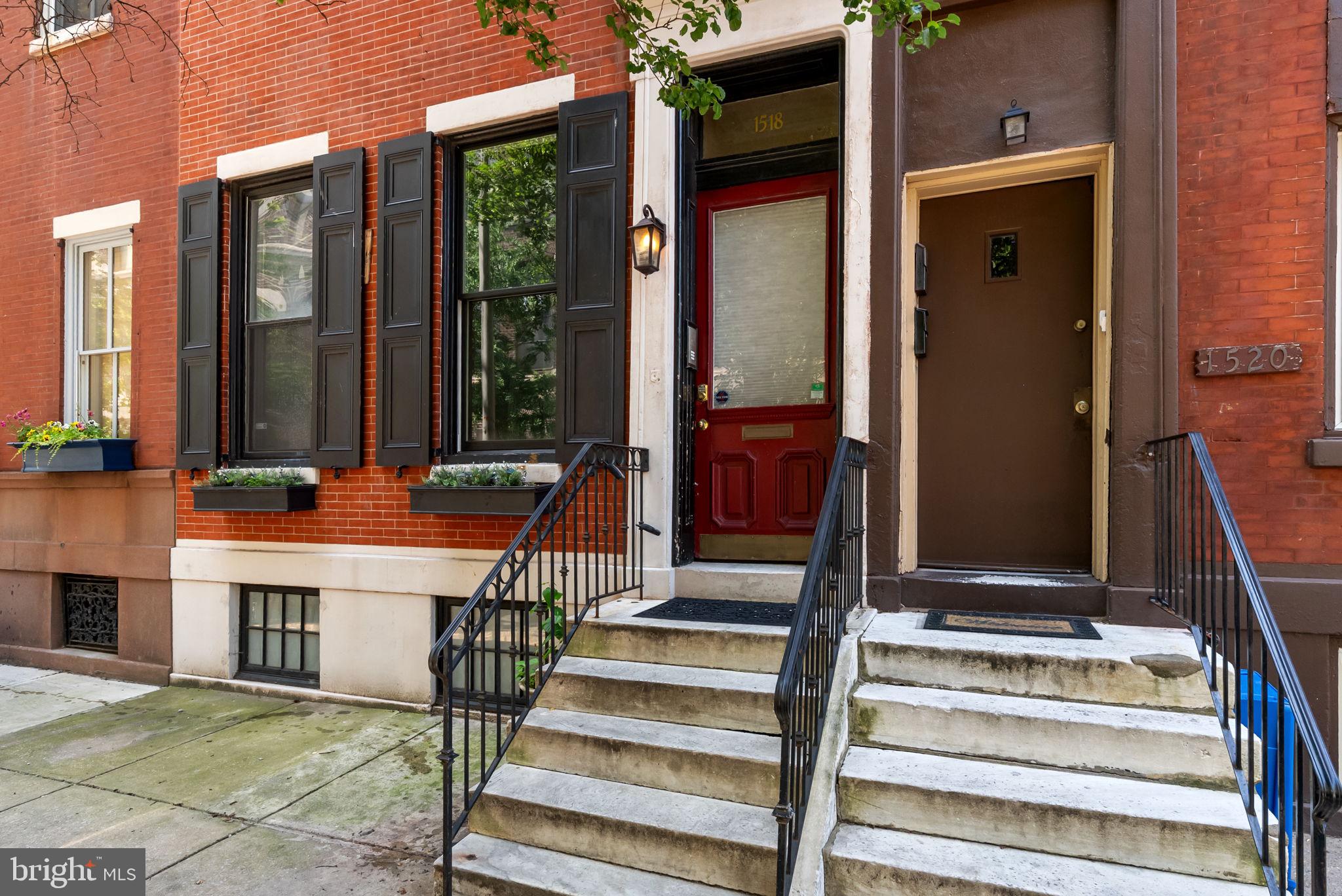 Stunning Multi-Level Condo with Private Rooftop Deck in Fairmount
Welcome to 1518 Mt Vernon Street, a spacious 2-bedroom, 2-bath condo offering over 1,900 sq. ft. of living space. This home is filled with character, featuring original details, hardwood floors, large rooms, and soaring ceilings.
Step inside through beautiful double doors and ascend a half flight to the first bedroom, complete with a huge walk-in closet, full hall bathroom, and convenient washer/dryer. On the next level, you'll find an enormous kitchen with granite countertops, a generous island, and ample space for cooking and entertaining. The adjacent dining room provides a scenic view of the tree-lined street below.
A few steps up, the primary bedroom awaits, boasting an en-suite bathroom and two large closets. The top level features an expansive living space with an office area, offering potential for a third bedroom. There is also a wet bar on this level to make gatherings even more convenient.
The highlight of this home is the new private rooftop deck, showcasing unparalleled city views, an elegant pergola, and plenty of space for entertaining or relaxation.
Located just one block from a supermarket and steps from public transportation, this property is within easy reach of Philadelphia’s best restaurants, nightlife, and historic sites.
Don’t miss this incredible opportunity—schedule your showing today!
