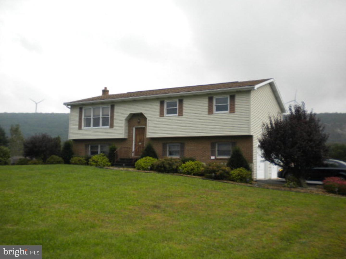 Country location with beautiful views of Ringtown Valley. Paved driveway. 2 sheds, EBB and heat pump with central air - take your choice. Roof approximately 5 years old. 2 car built-in garage. Mailing Address Continued: Ringtown Color: Tan Amp: 200